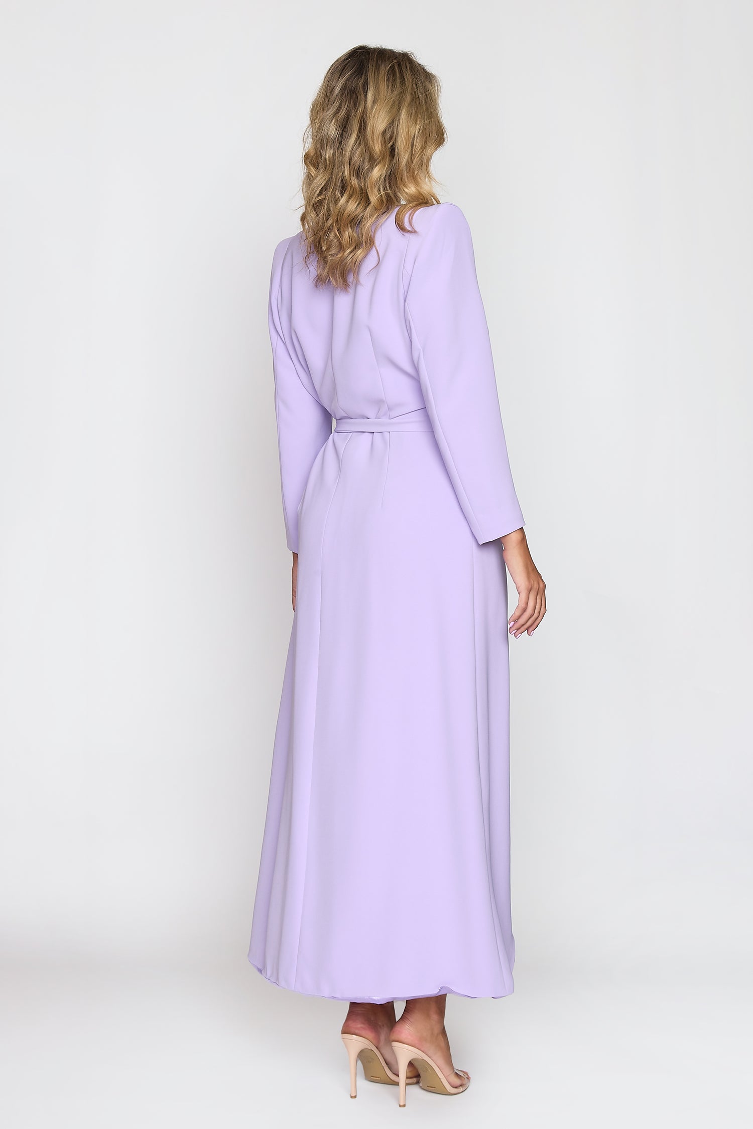 Lilac Corporate Wrap Dress