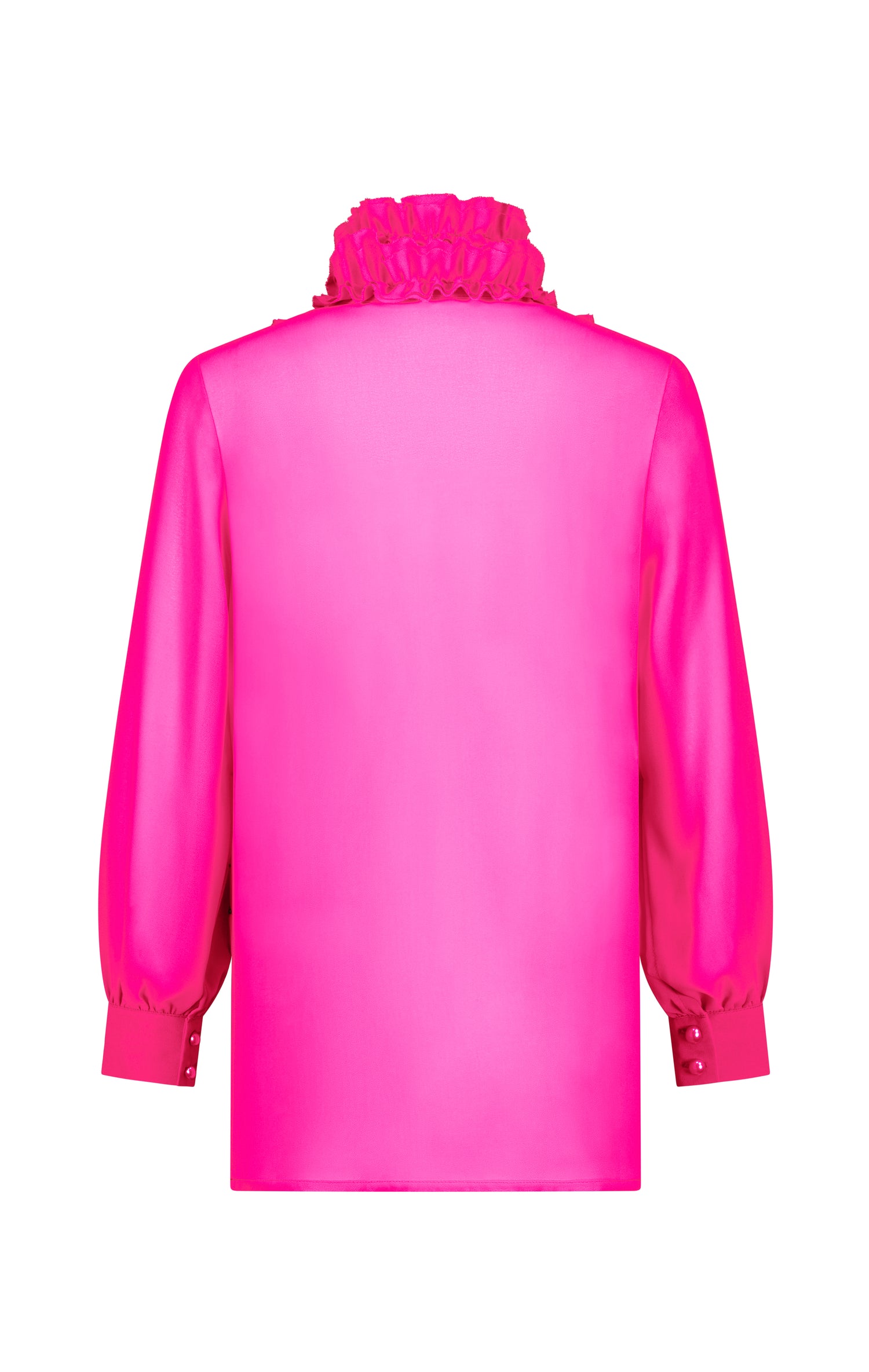 Iconic Frill Blouse (Pinks)