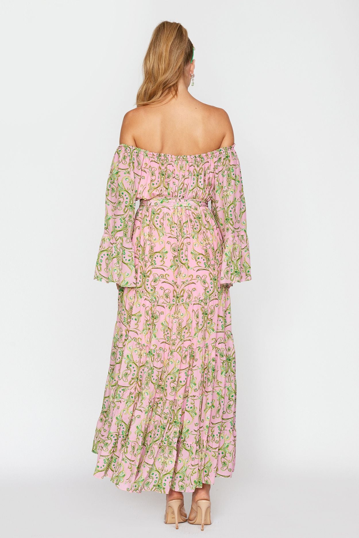 Fleur-De-Lis Gypsy Dress