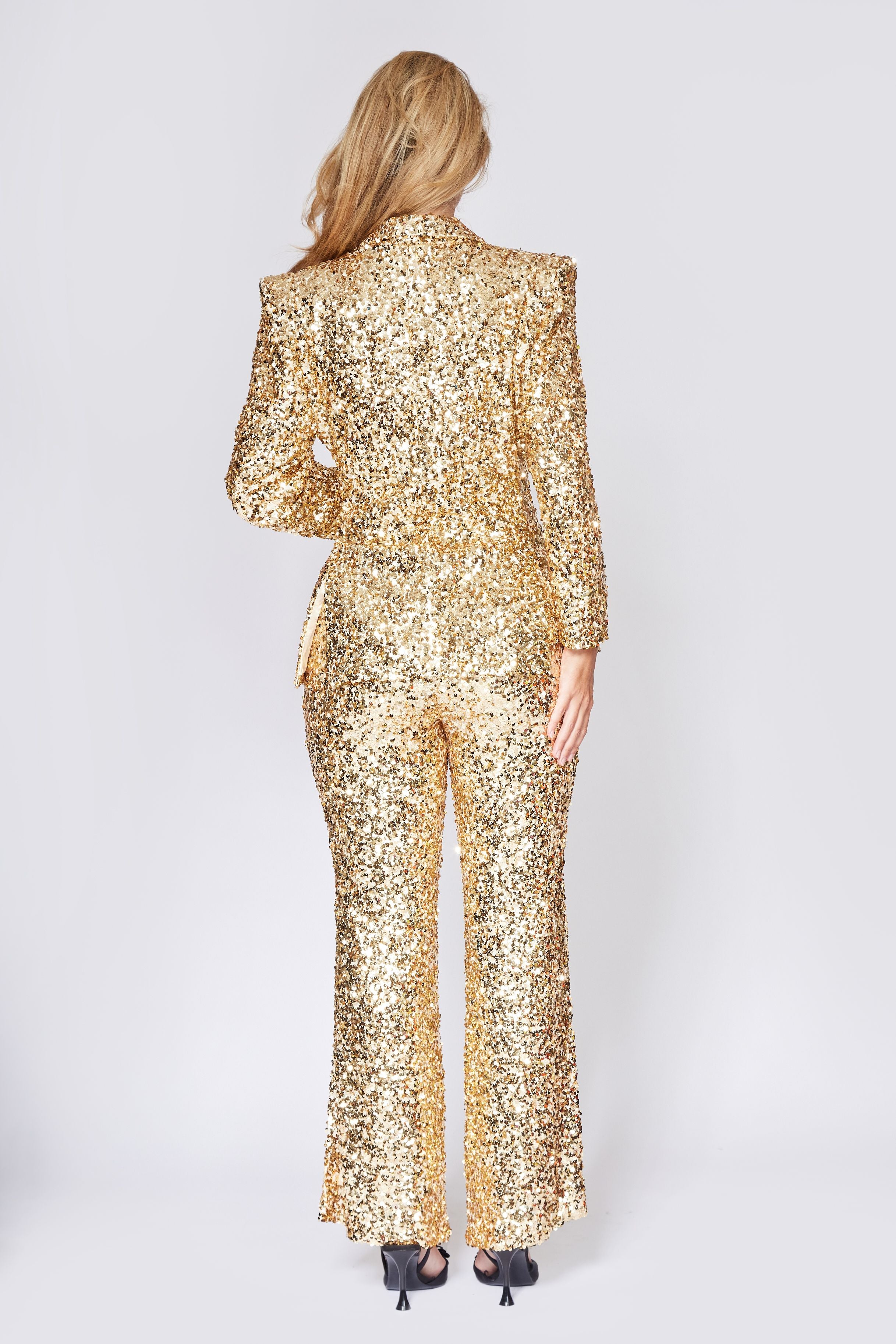 Gold Sequin Jacket