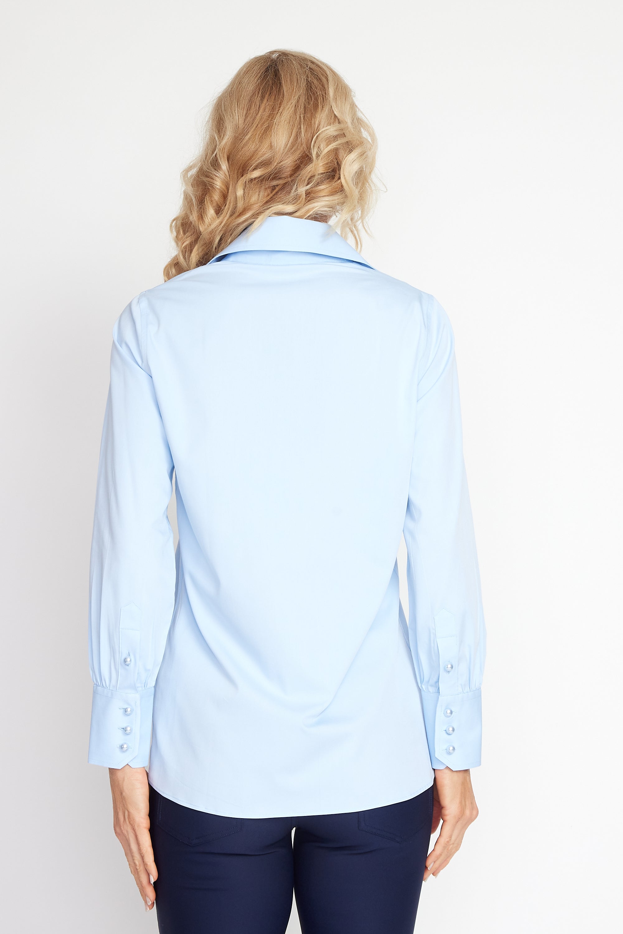 Baby Blue Cotton Classic Shirt