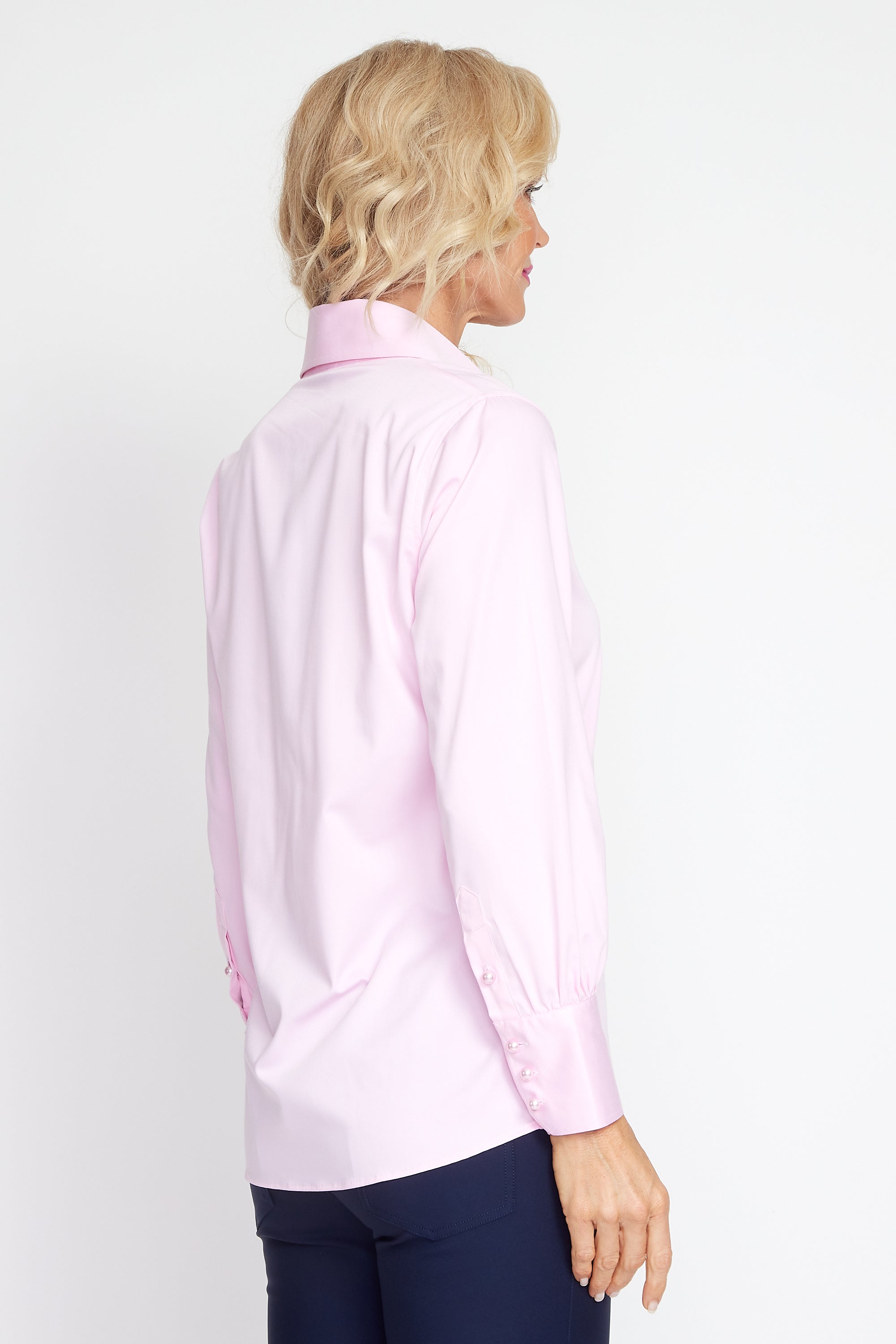 Baby Pink Cotton Classic Shirt