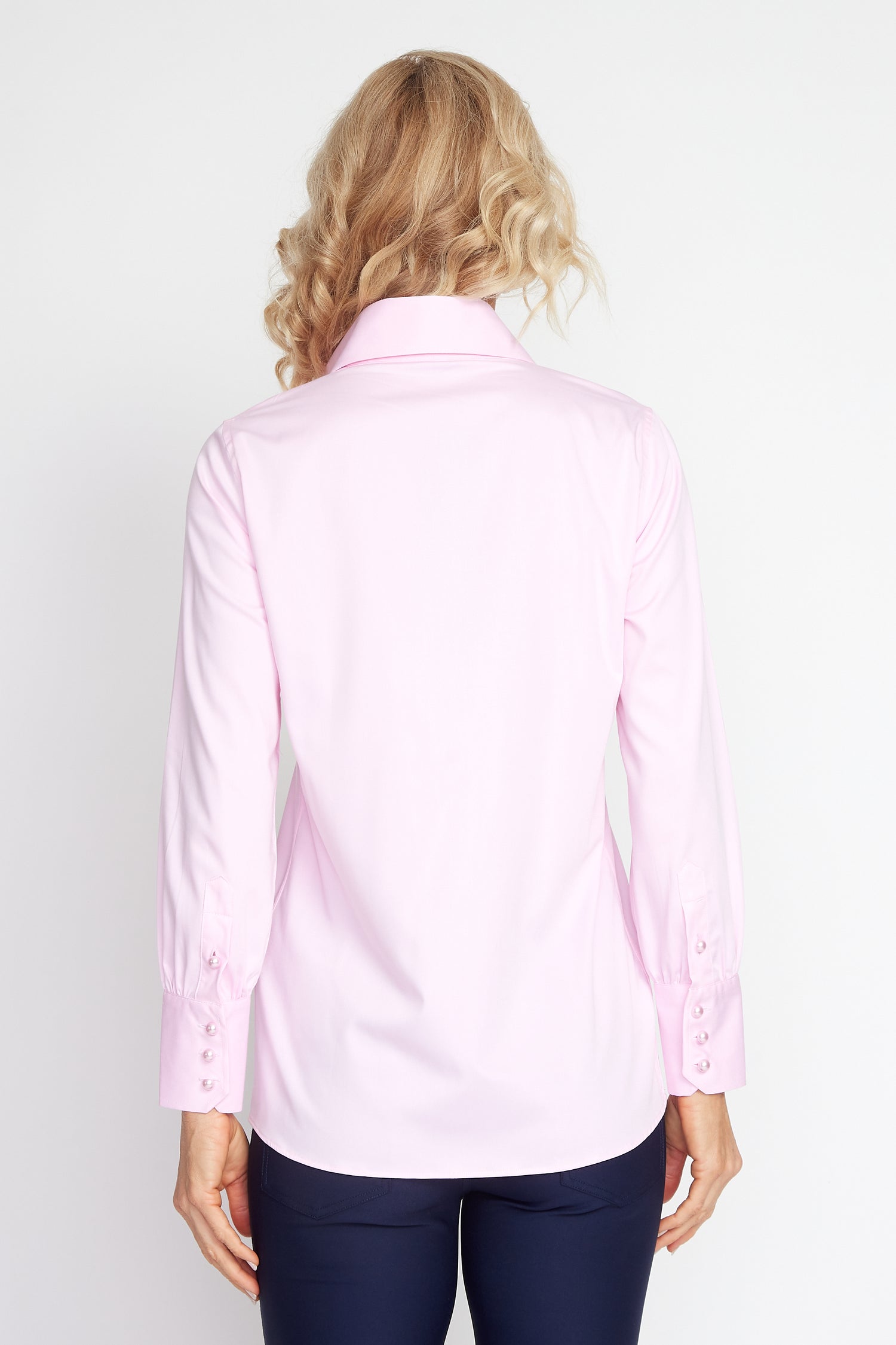 Baby Pink Cotton Classic Shirt