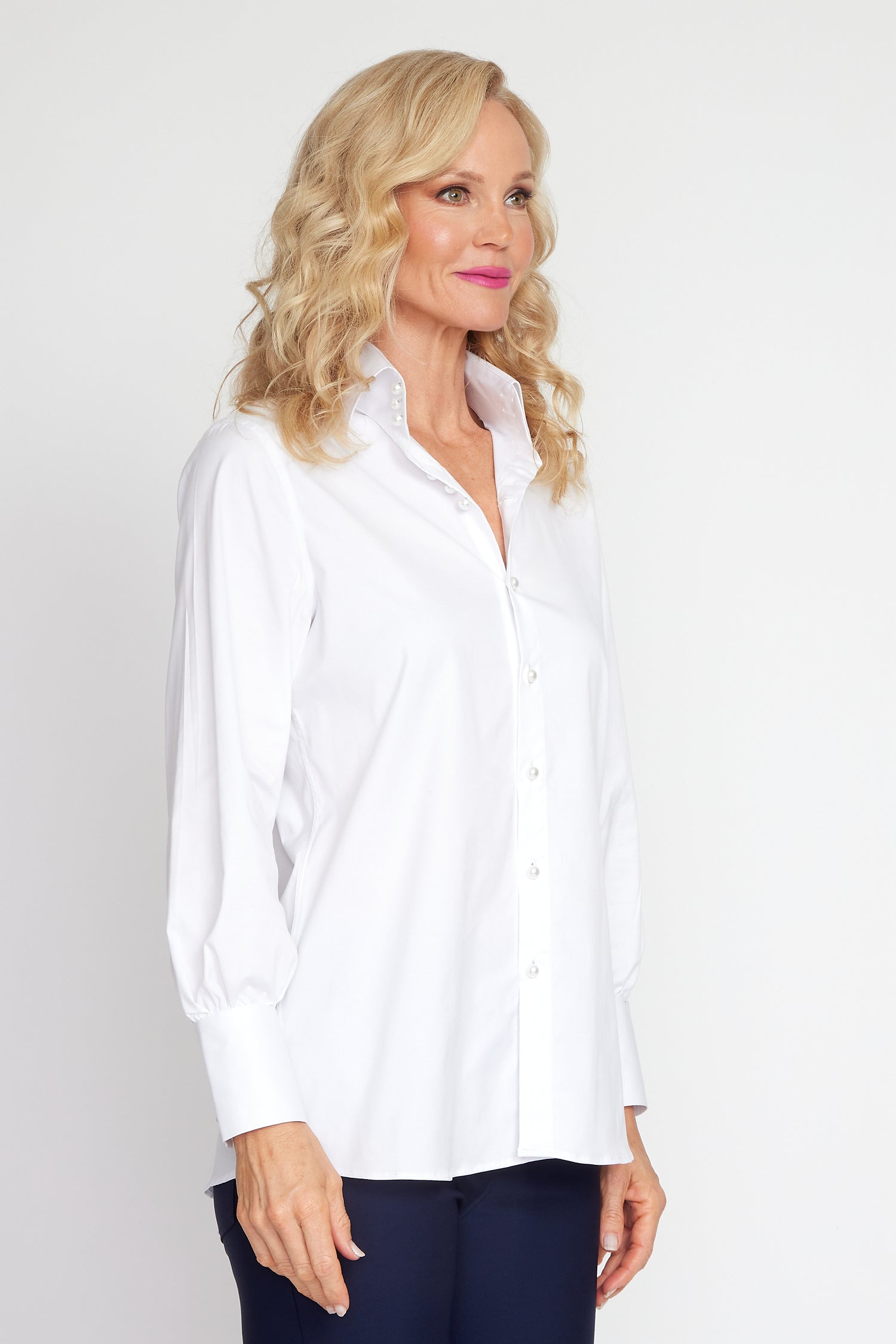 White Cotton Classic Shirt