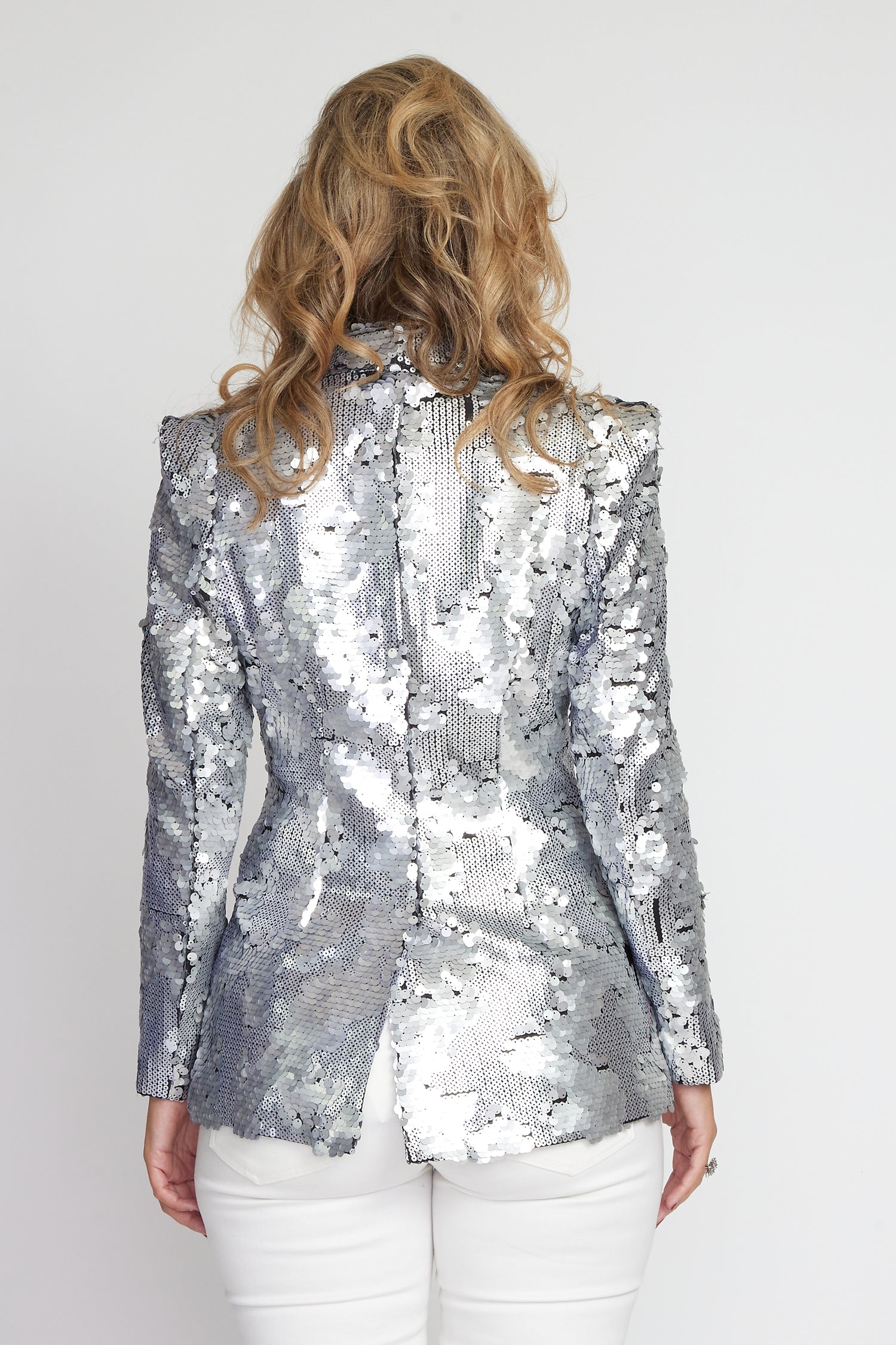 Titanium Sequin Jacket