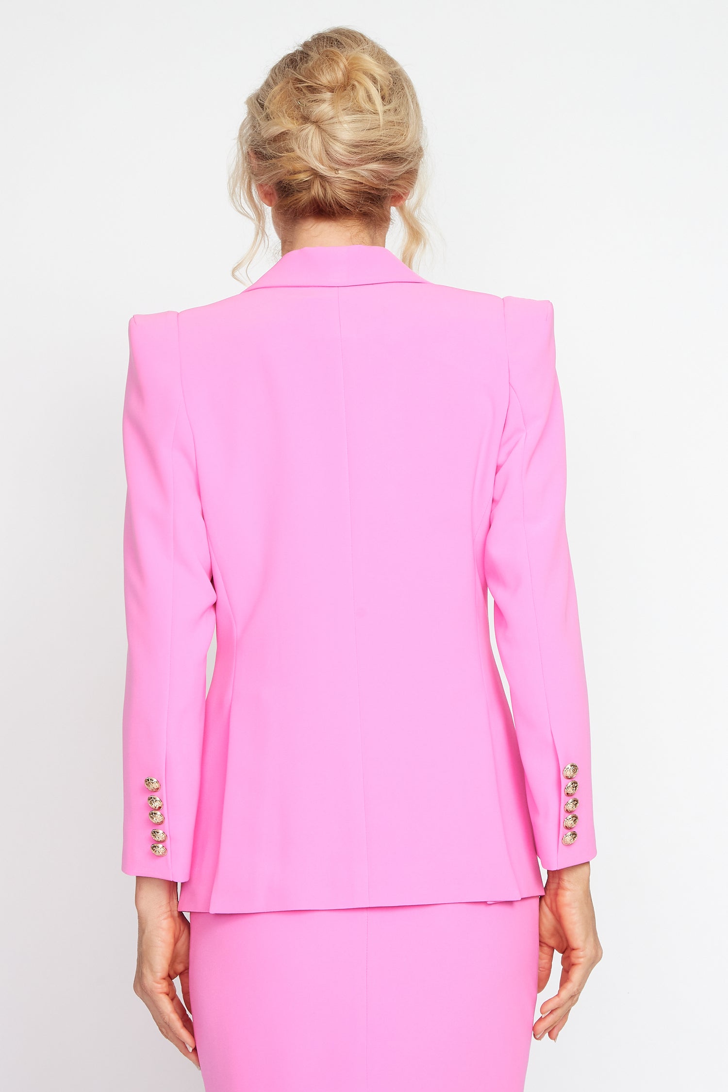 Musk Pink Corporate Jacket