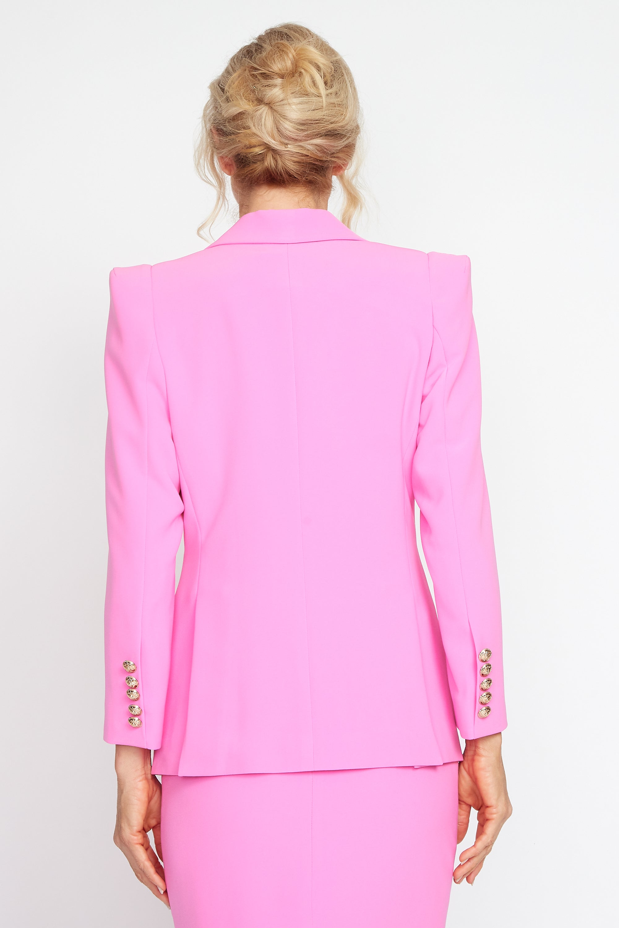 Musk Pink Corporate Jacket