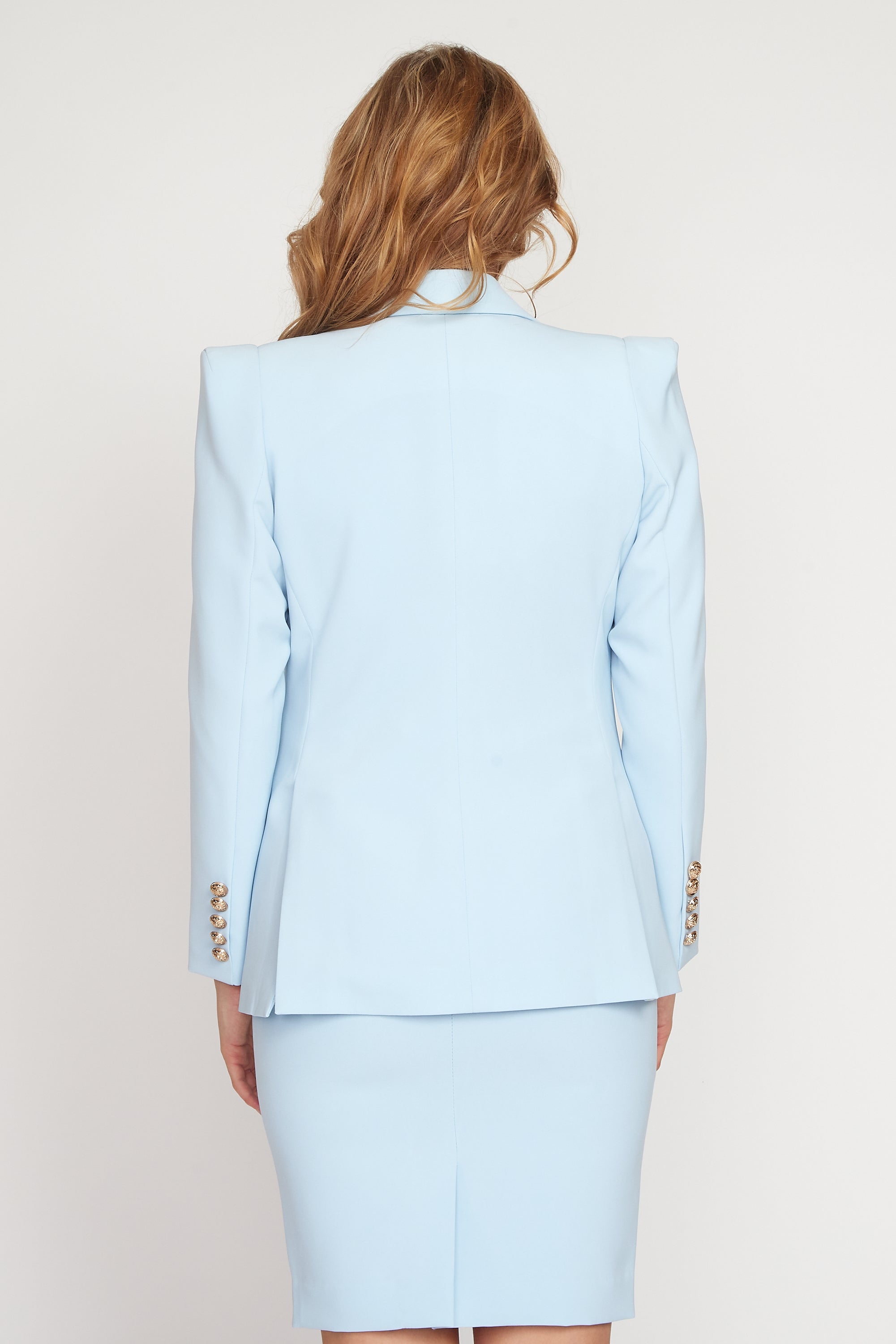 Baby Blue Corporate Jacket