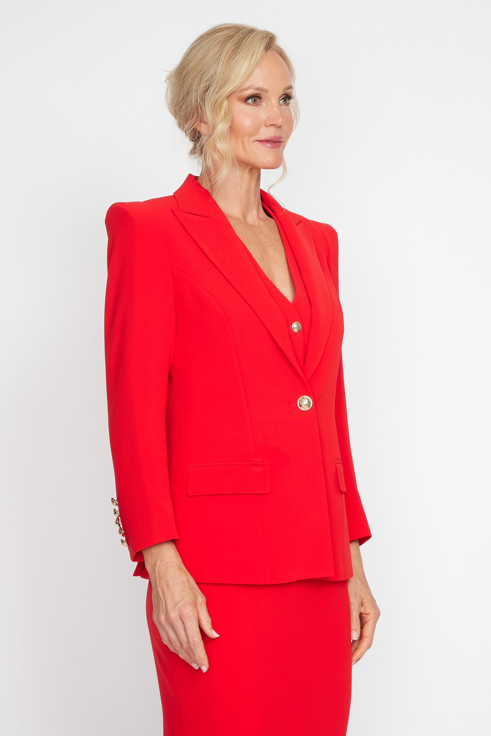 Red Corporate Jacket