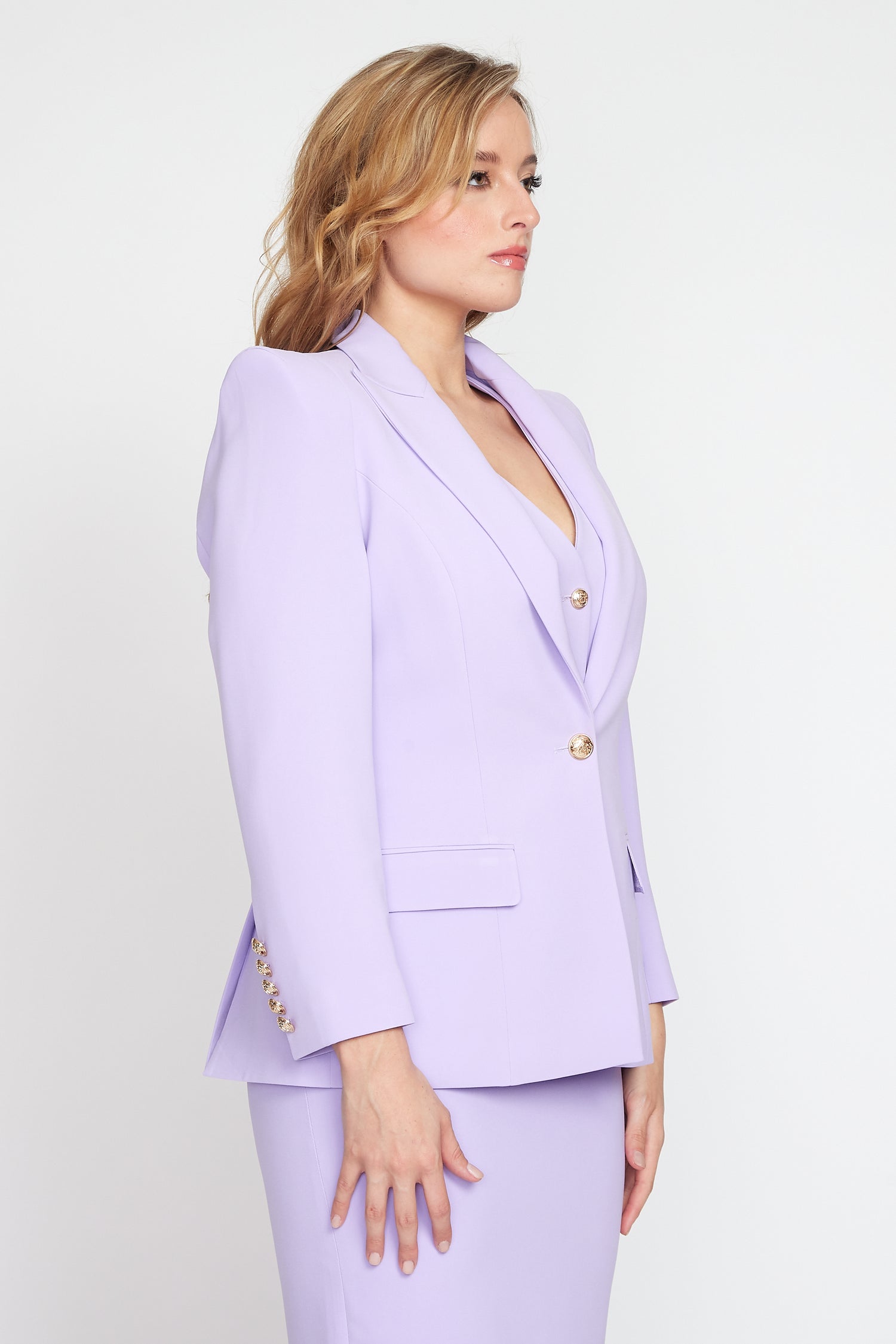 Lilac Corporate Jacket