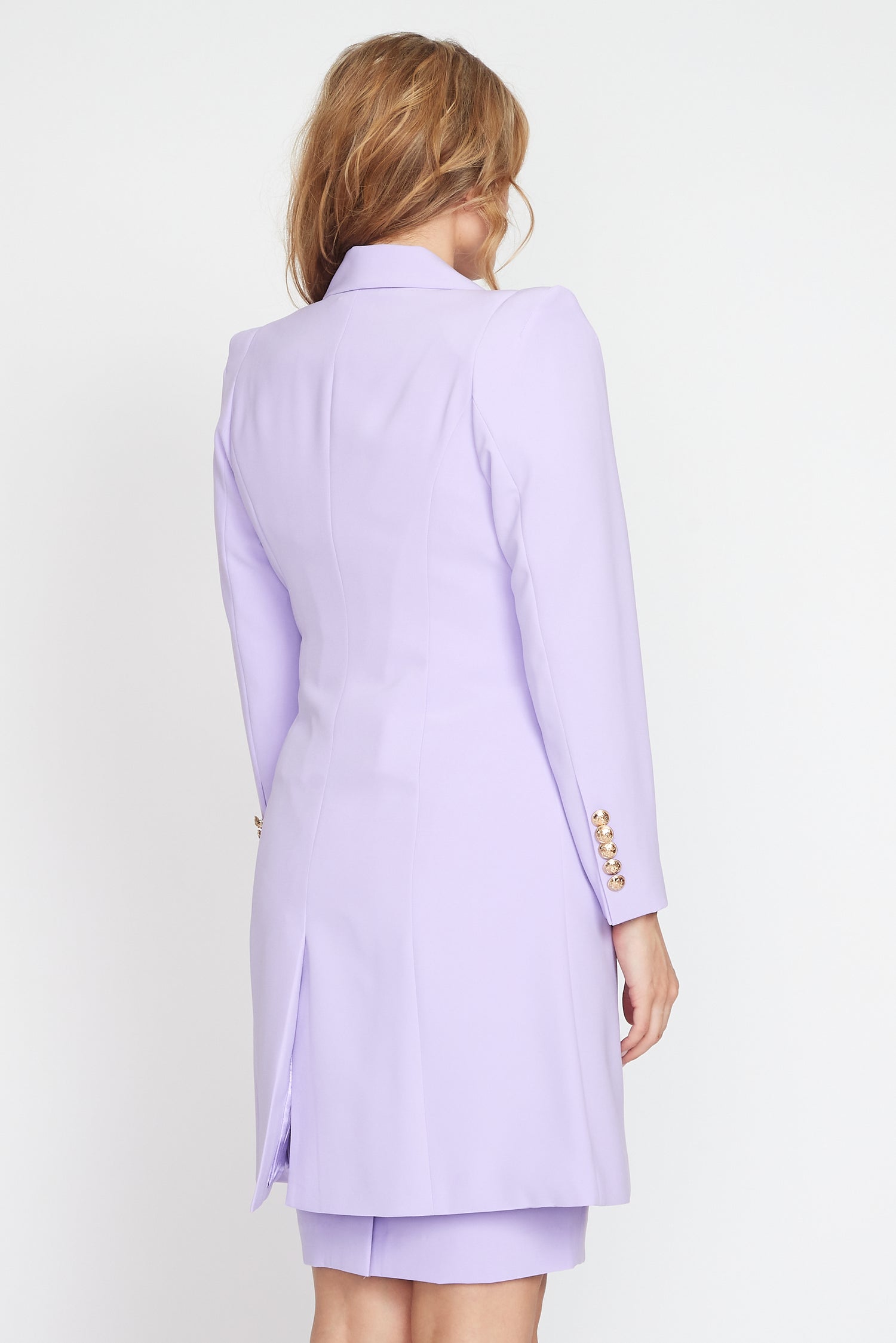 Lilac Longline Jacket