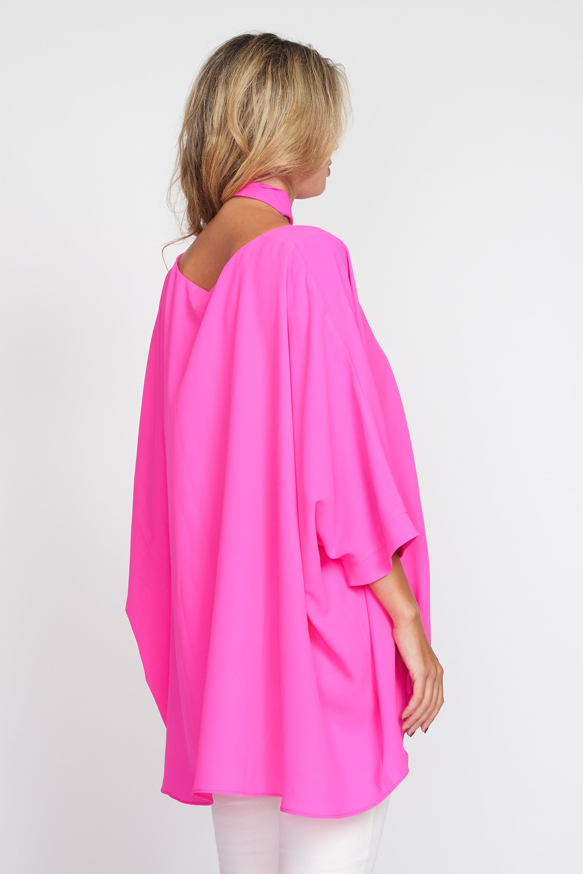 Lipstick Pink Holiday Top