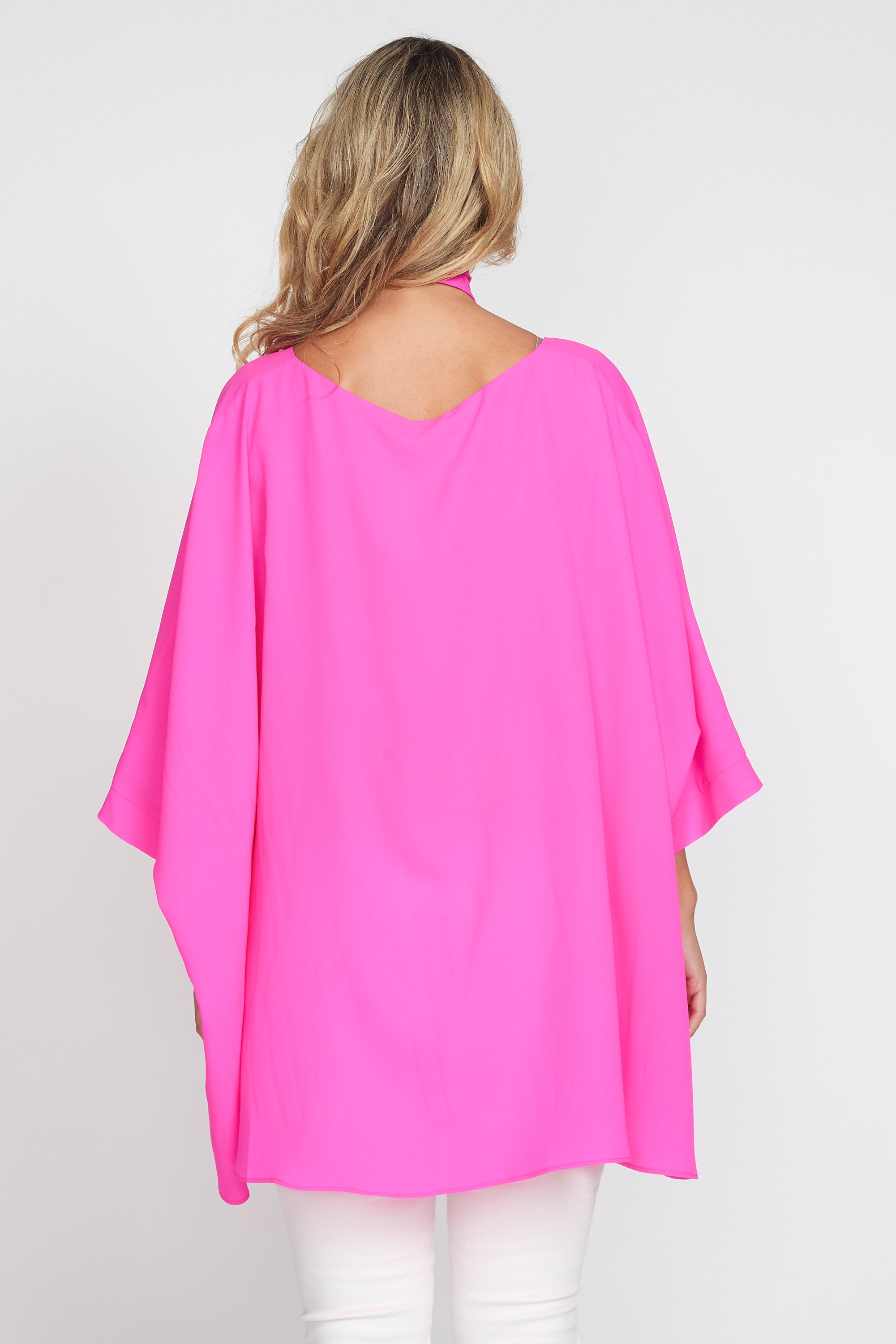 Lipstick Pink Holiday Top