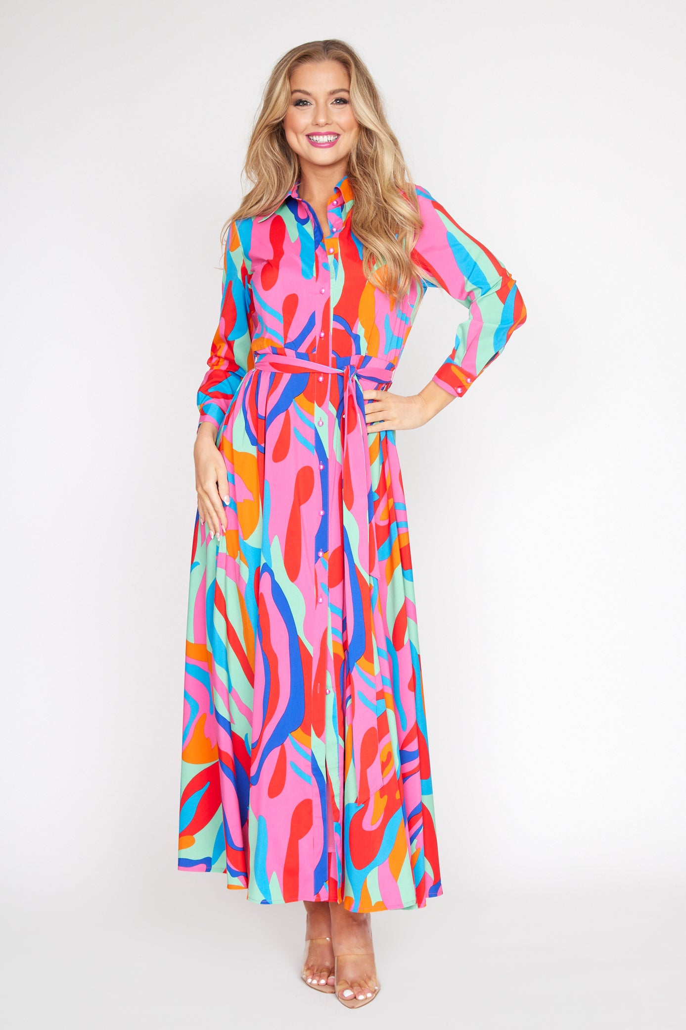 Ibiza Button Through Dress