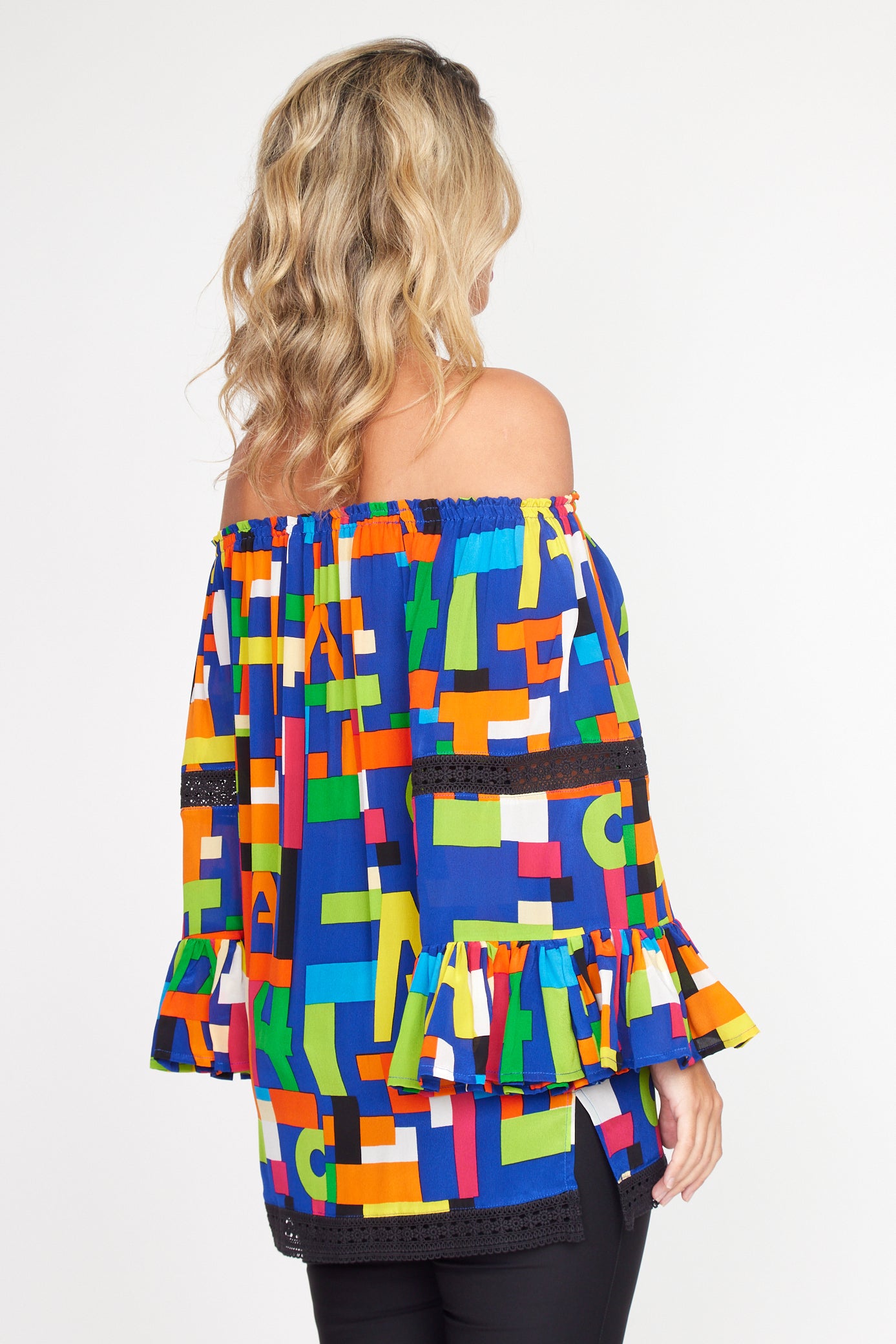 Geometric Print Sorento Top