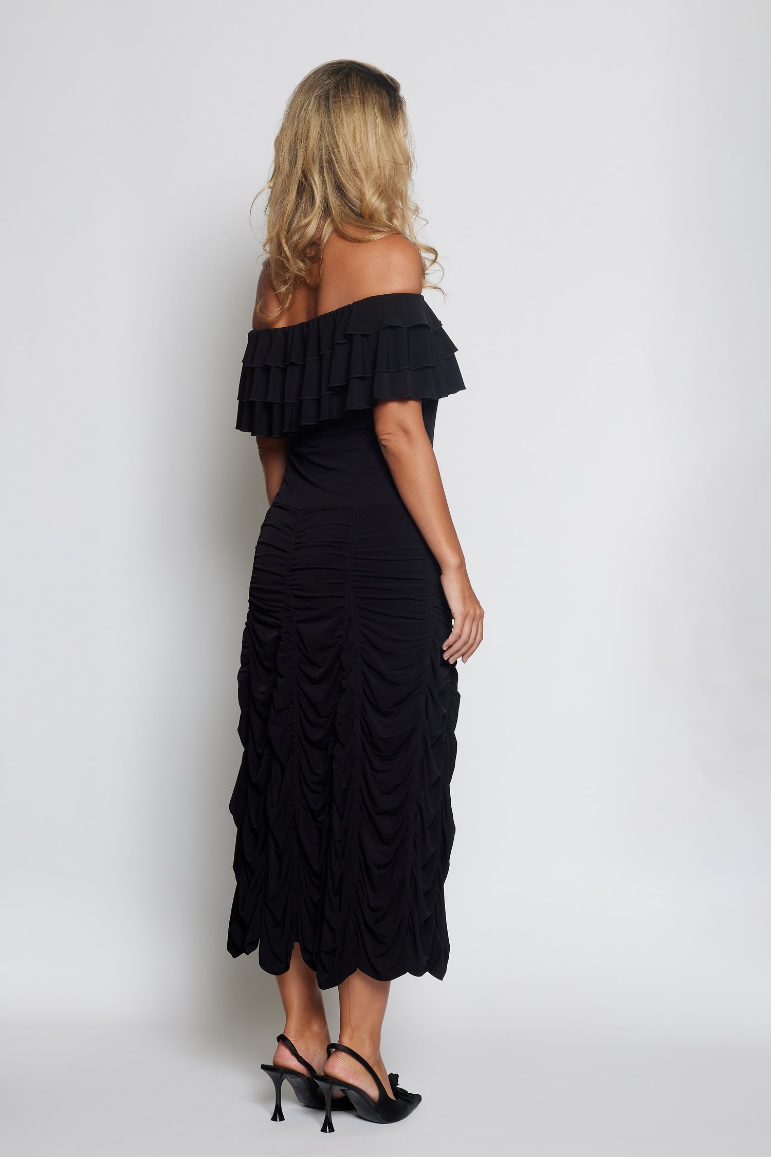 Black Jersey Travel Dress