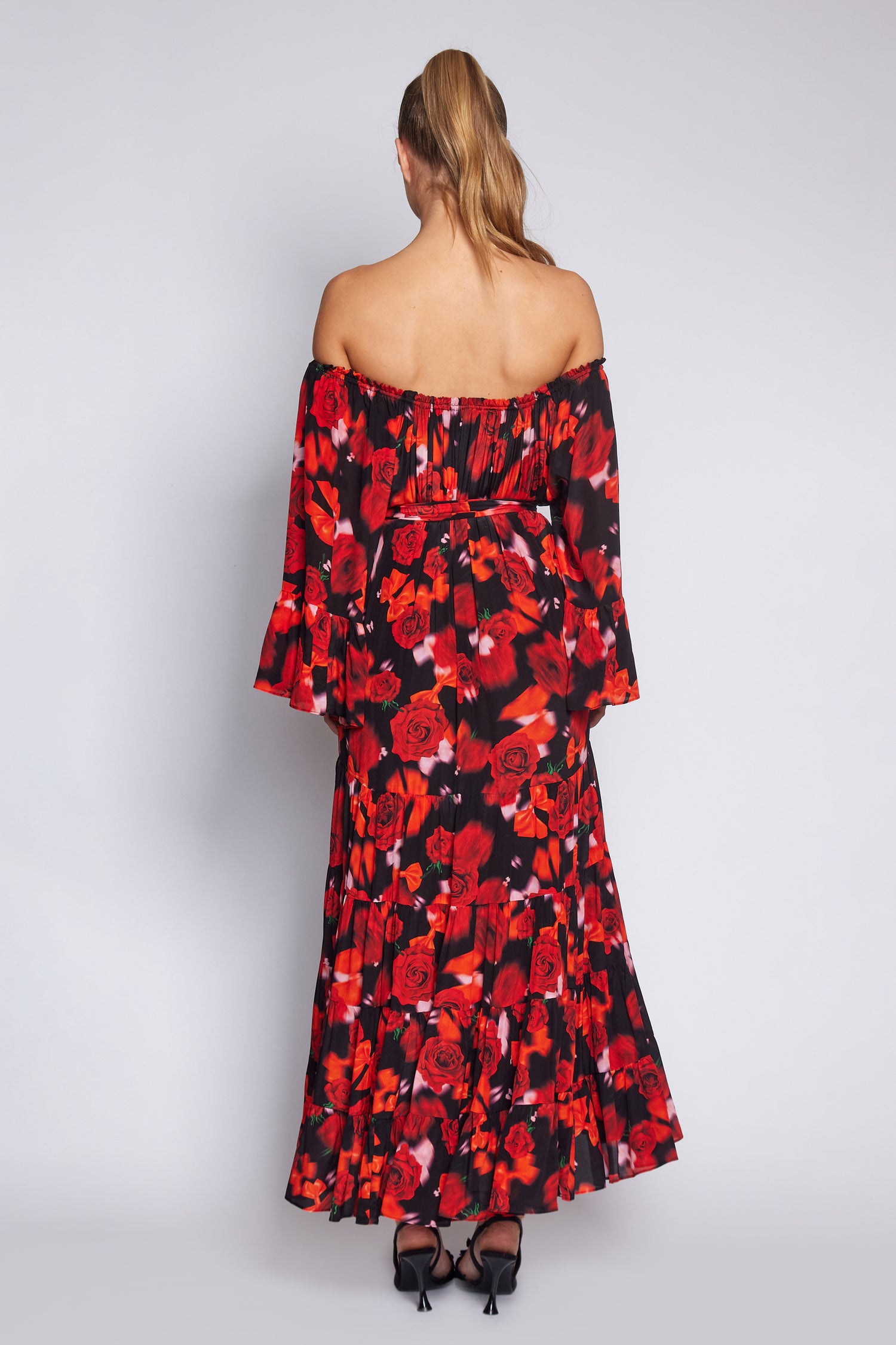 Red Rose Gypsy Dress