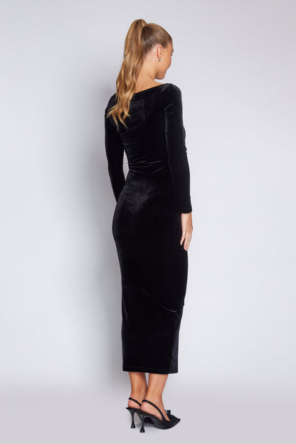 Black Velvet Tube dress