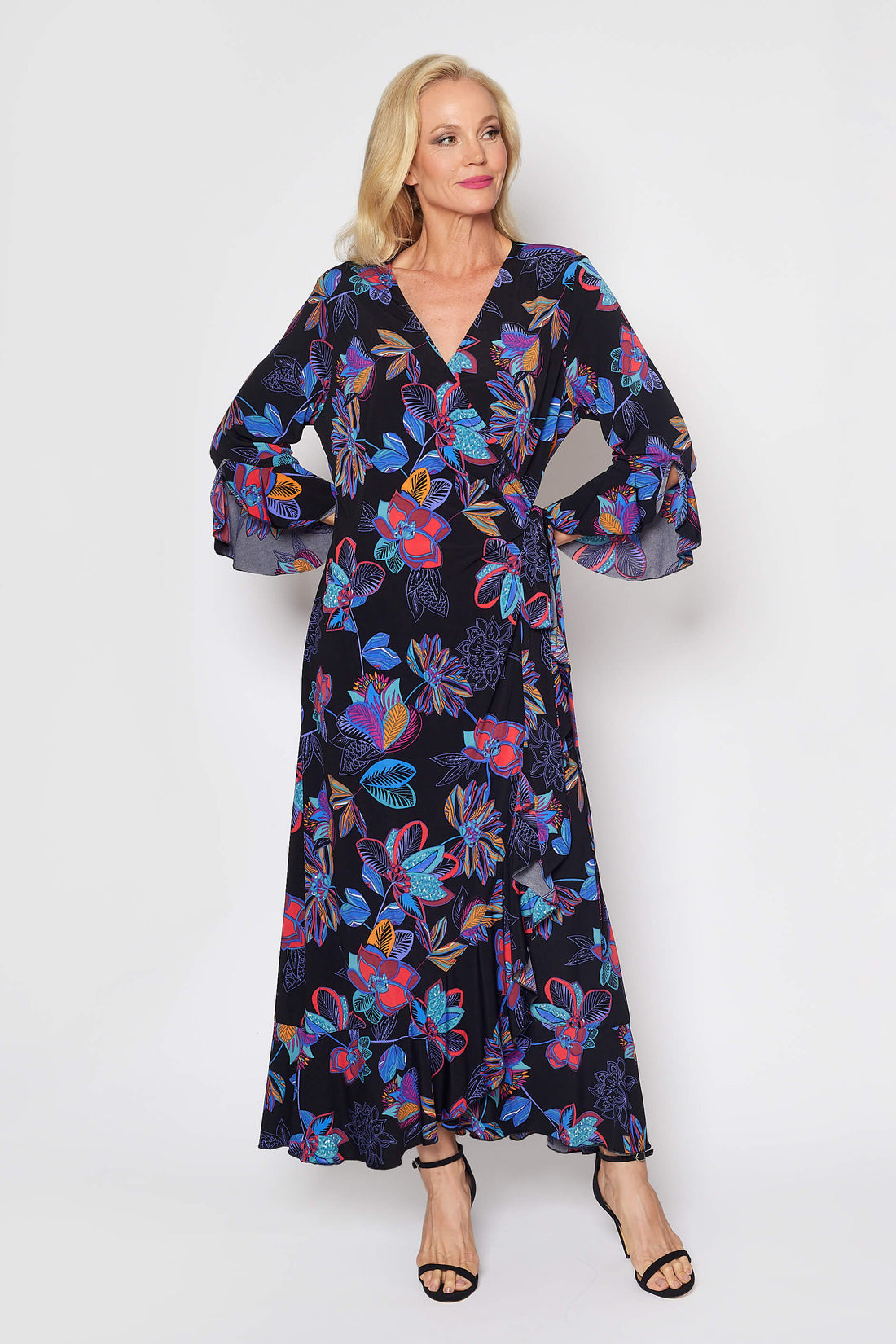 Jersey Wrap Dress (Multiprint)