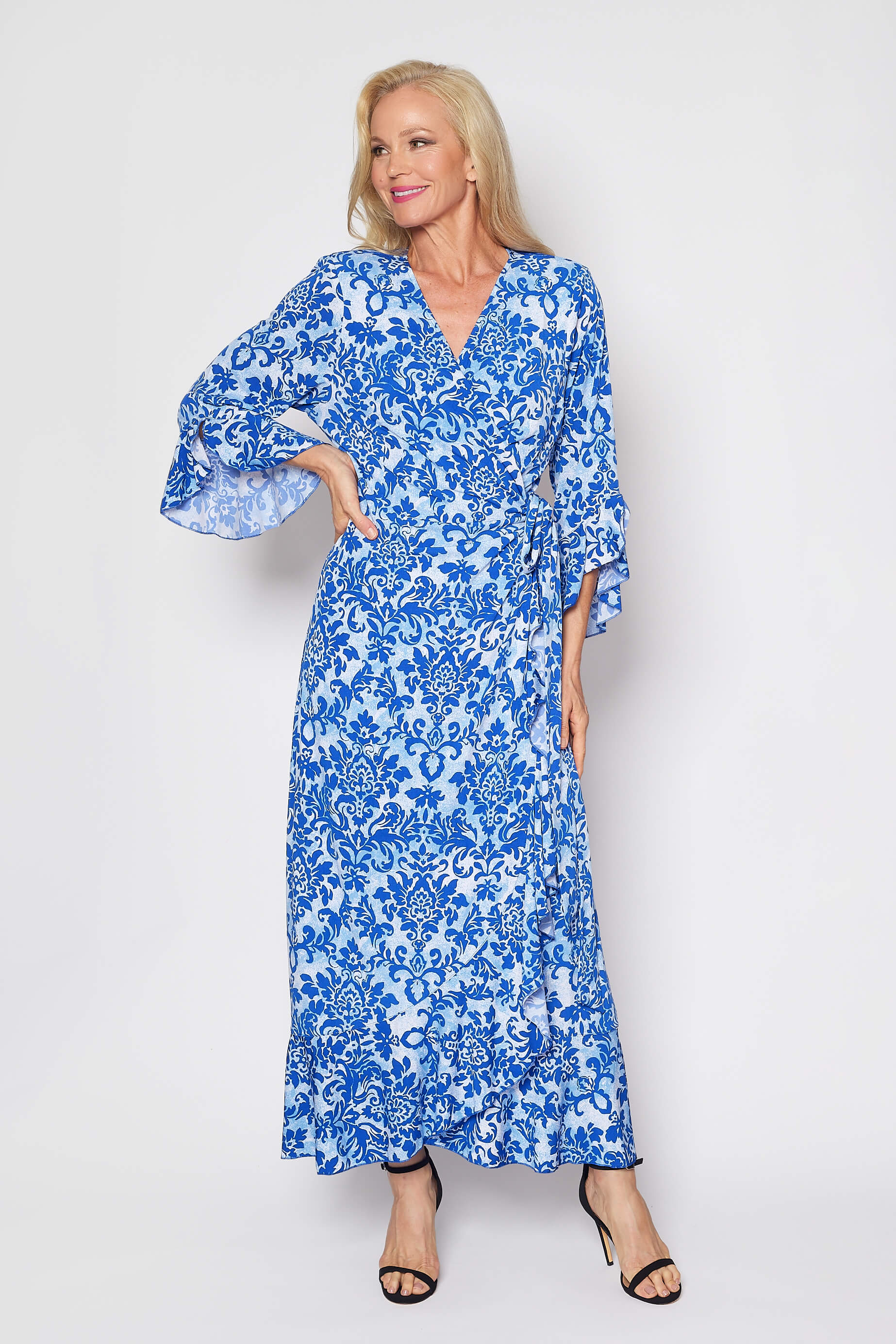 Jersey Wrap Dress (Grecian)