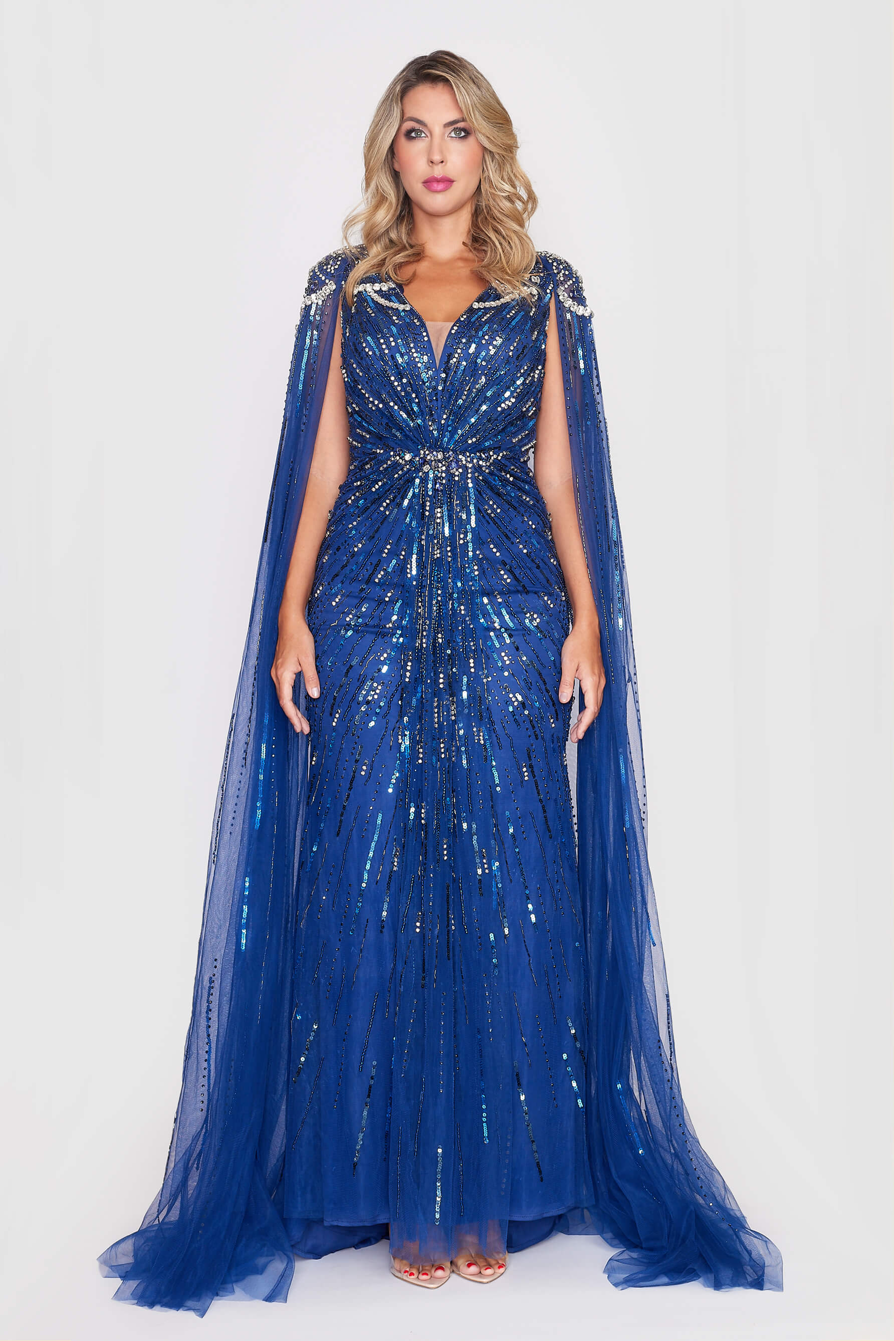 Navy Hollywood Dress