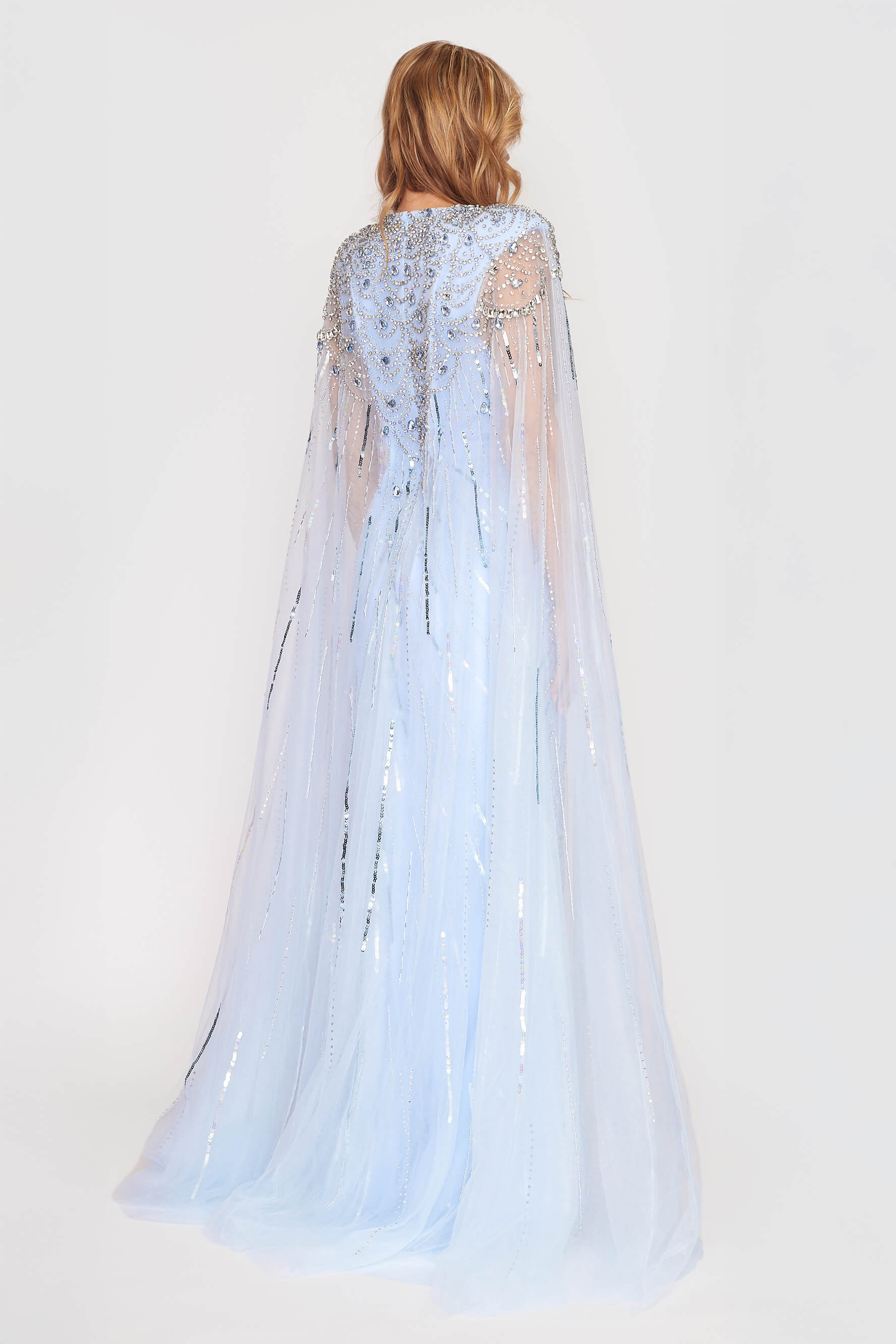 Baby Blue Hollywood Dress