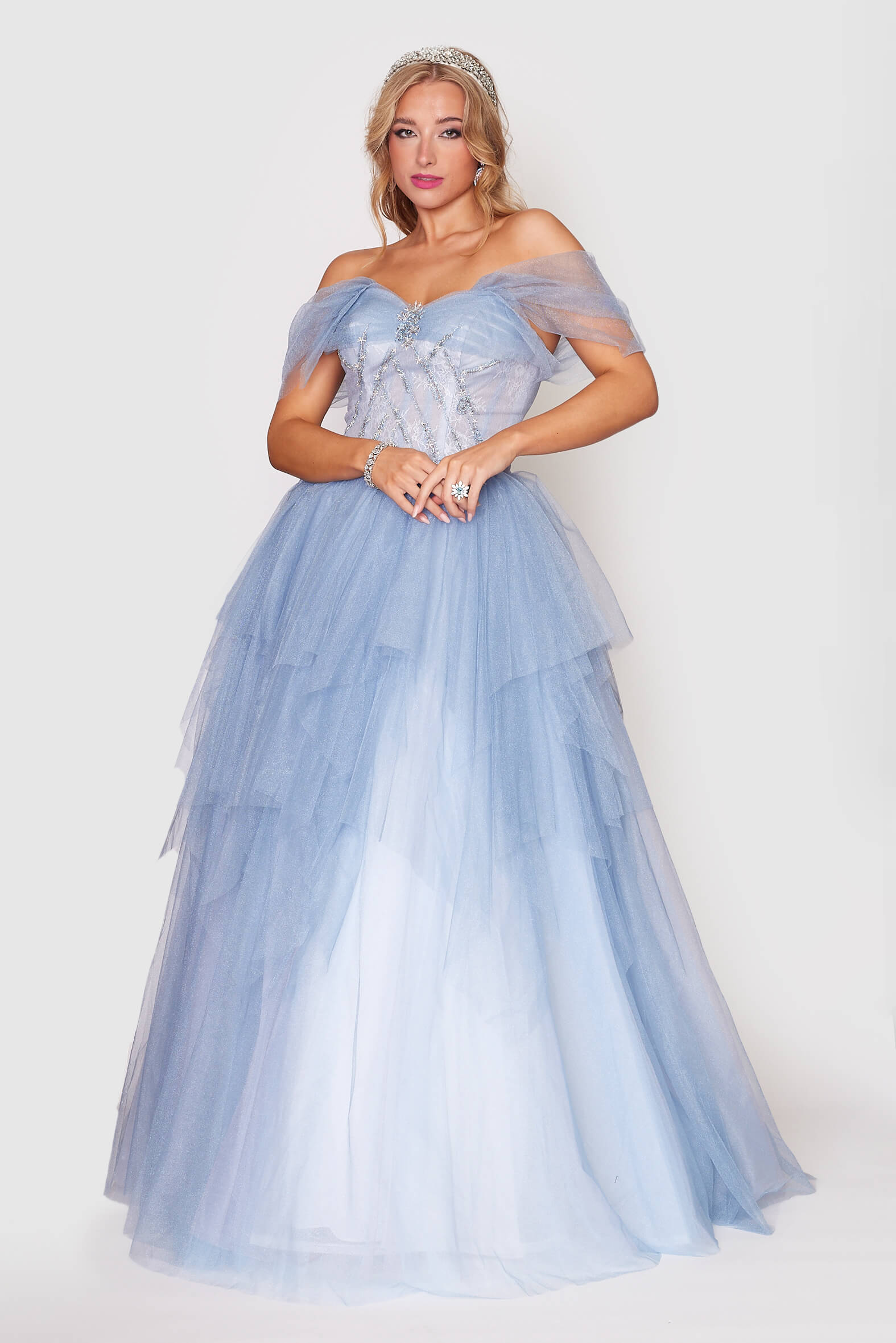 Baby Blue Arianna Gown