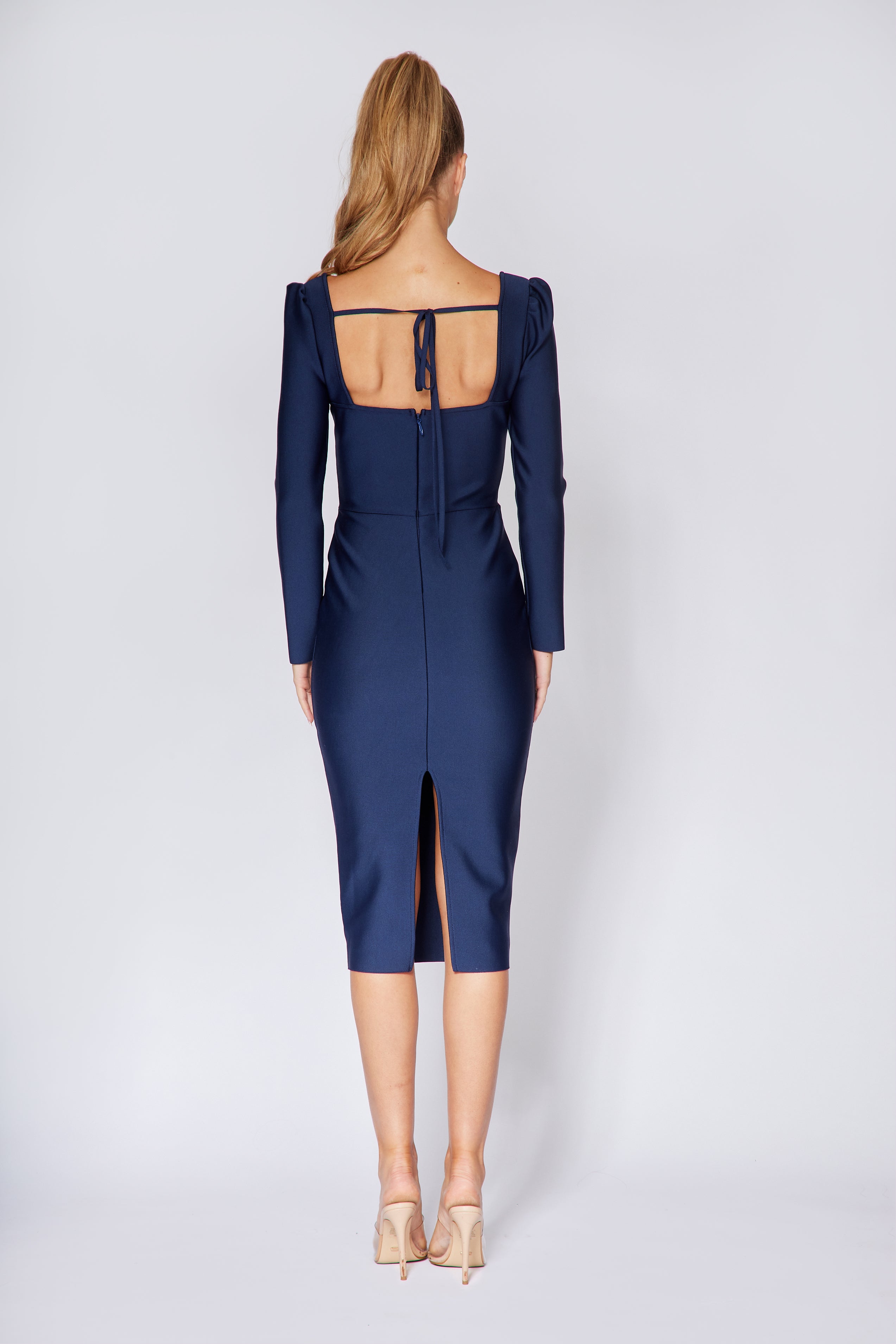 Navy Body-Con Dress