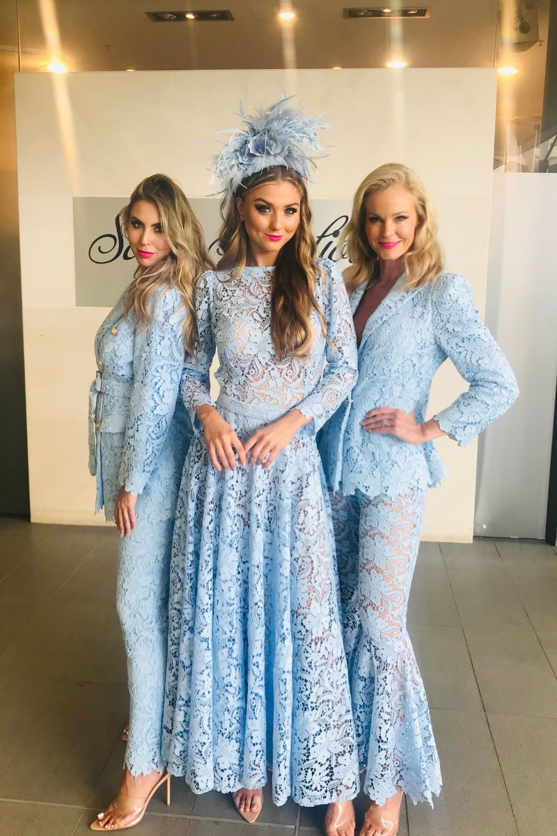 Signature Lace Bellbottom Retro Pant