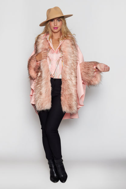 Baby Pink Faux Fur