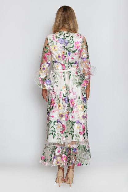 Spring Bloom Wrap Dress