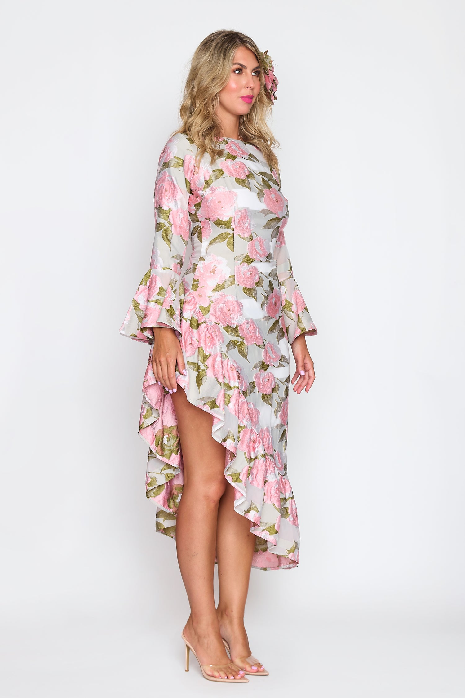 Spring Rose Salsa Dress