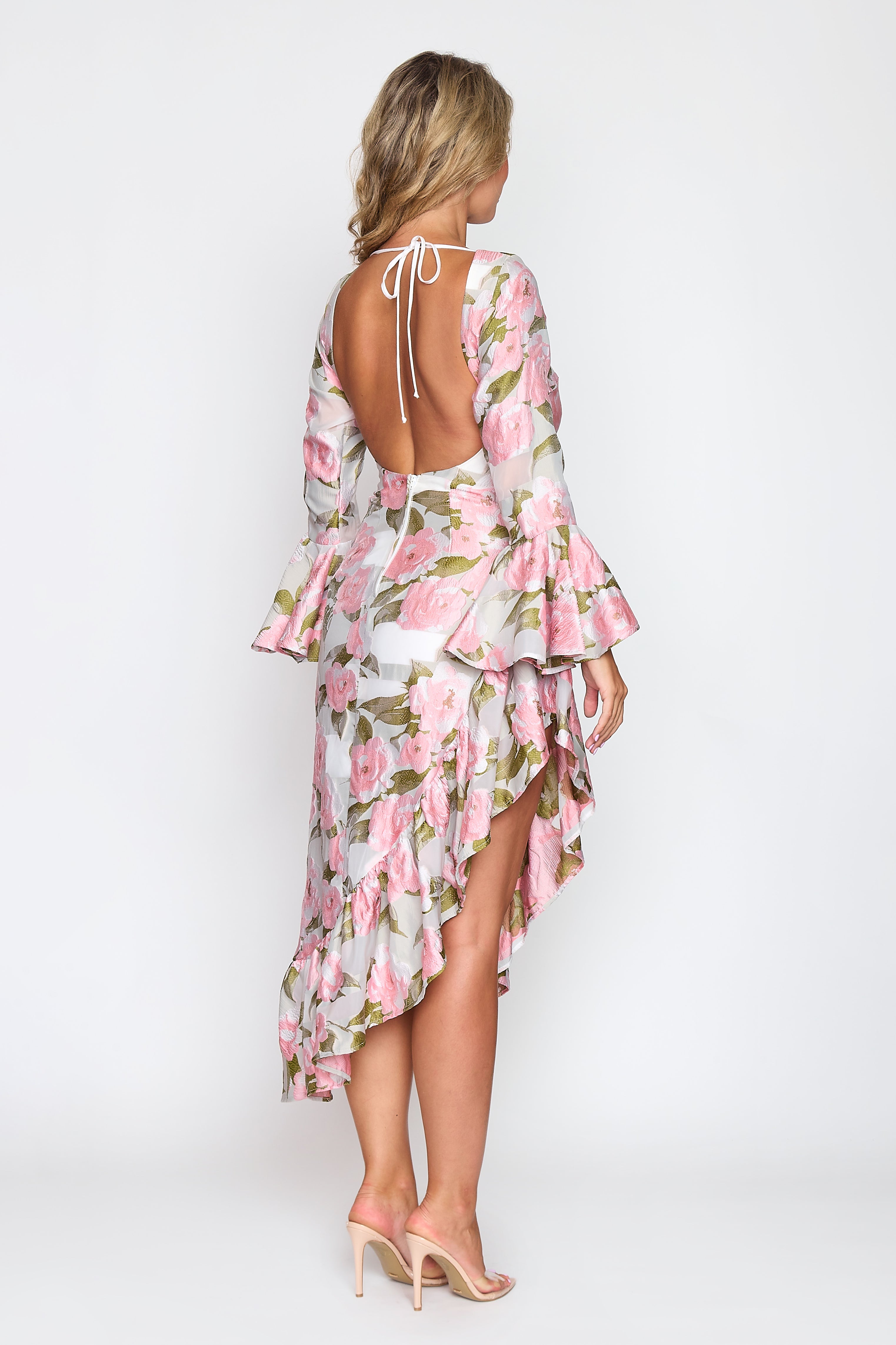 Spring Rose Salsa Dress