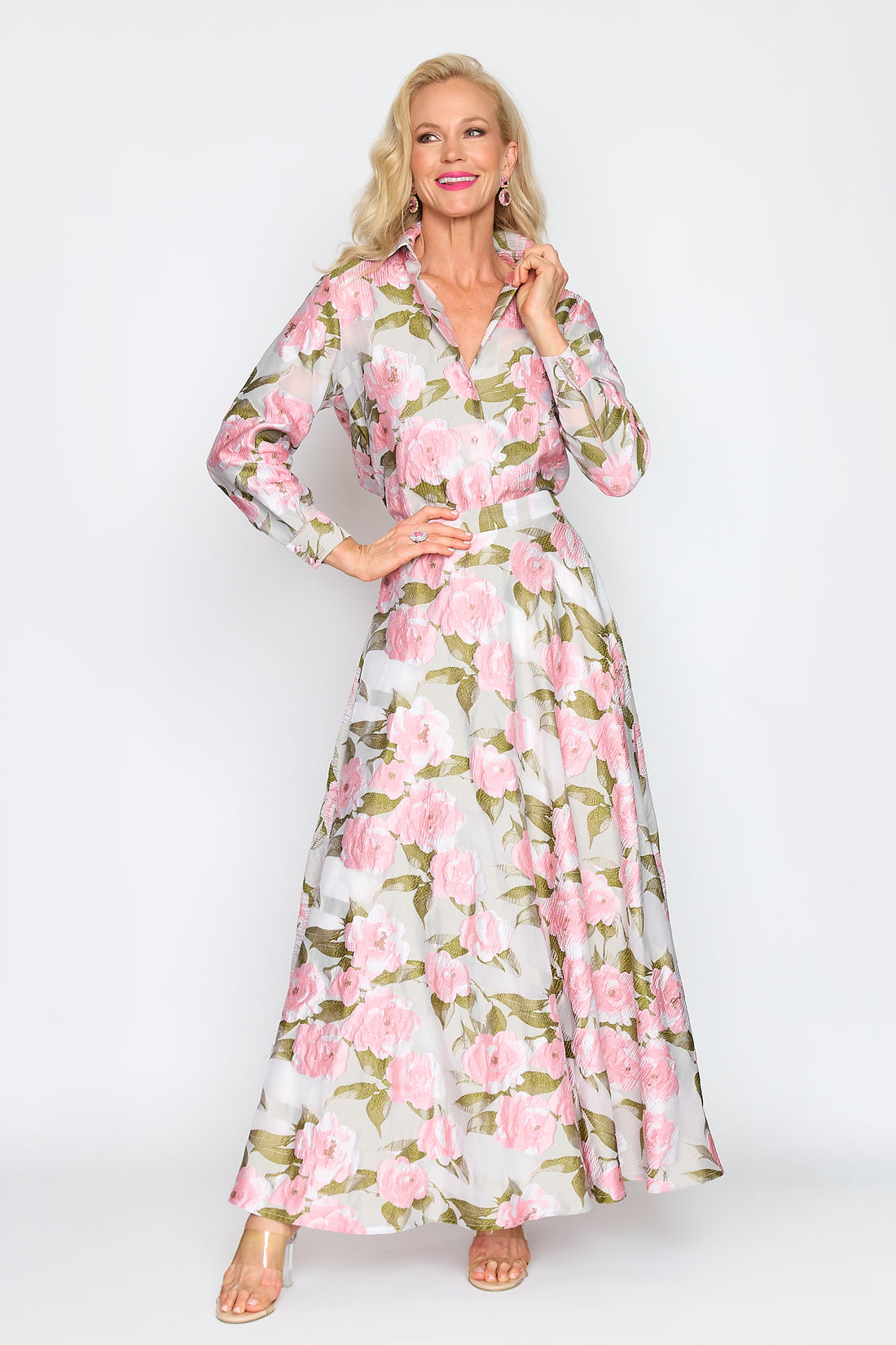 Spring Rose Classic Blouse