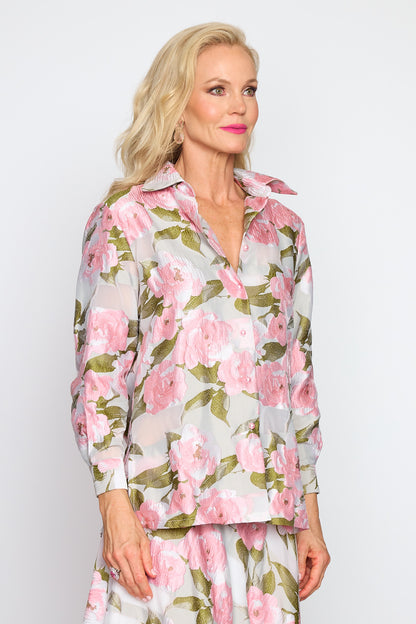 Spring Rose Classic Blouse