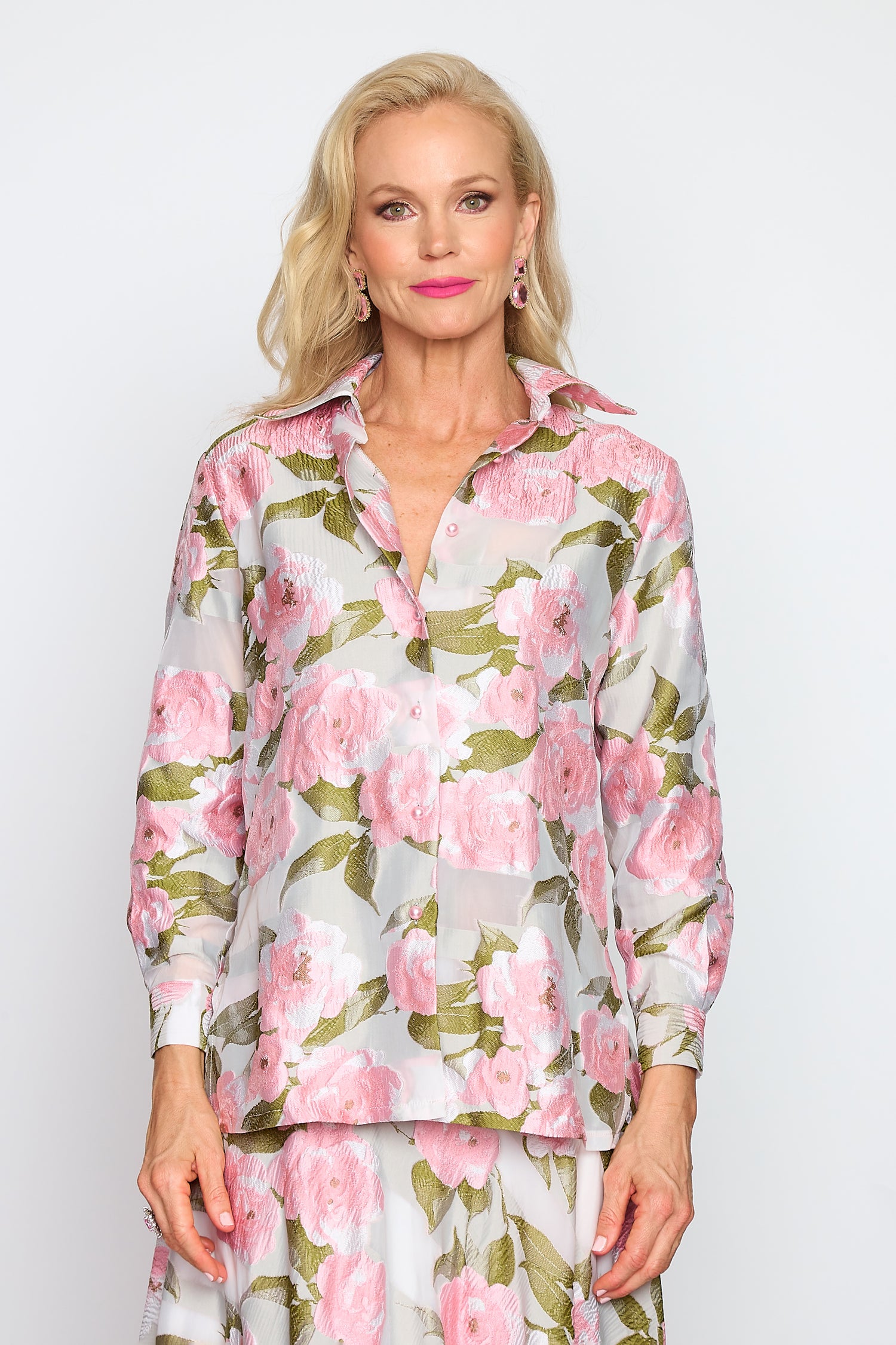 Spring Rose Classic Blouse