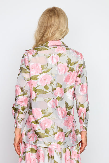 Spring Rose Classic Blouse