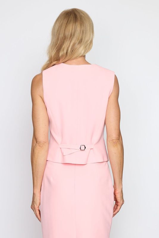 Baby Pink Corporate Vest