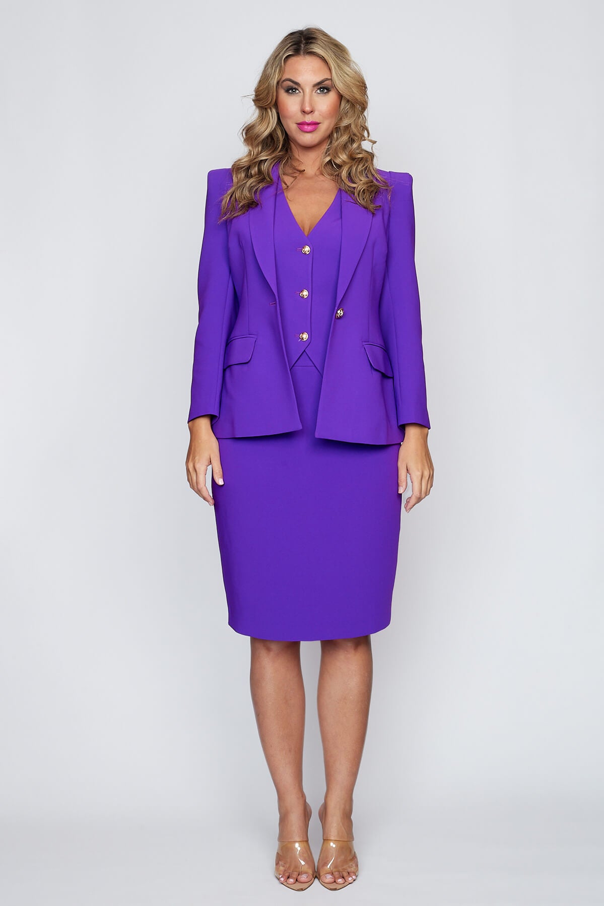 Purple Corporate Jacket