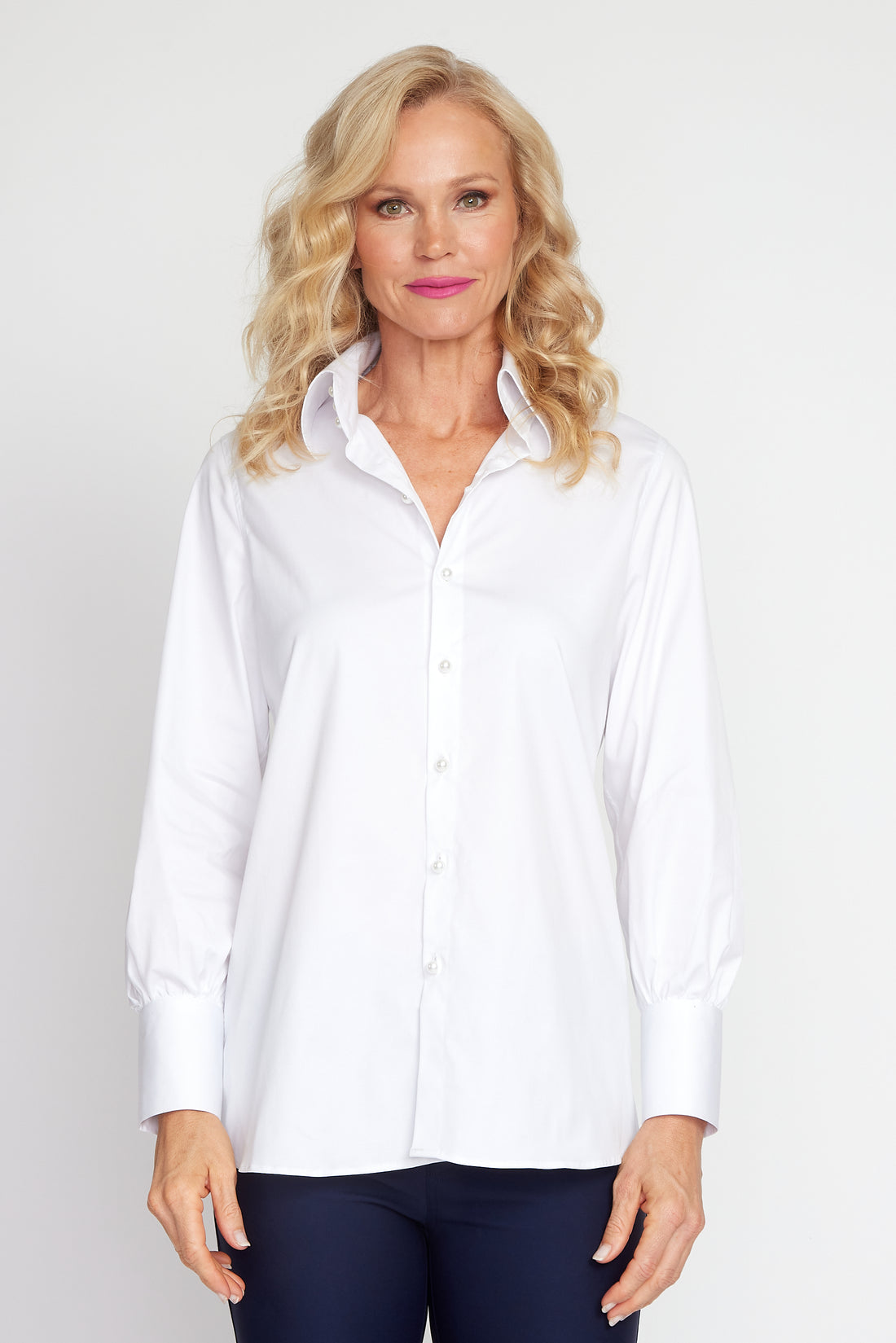 White Cotton Classic Shirt