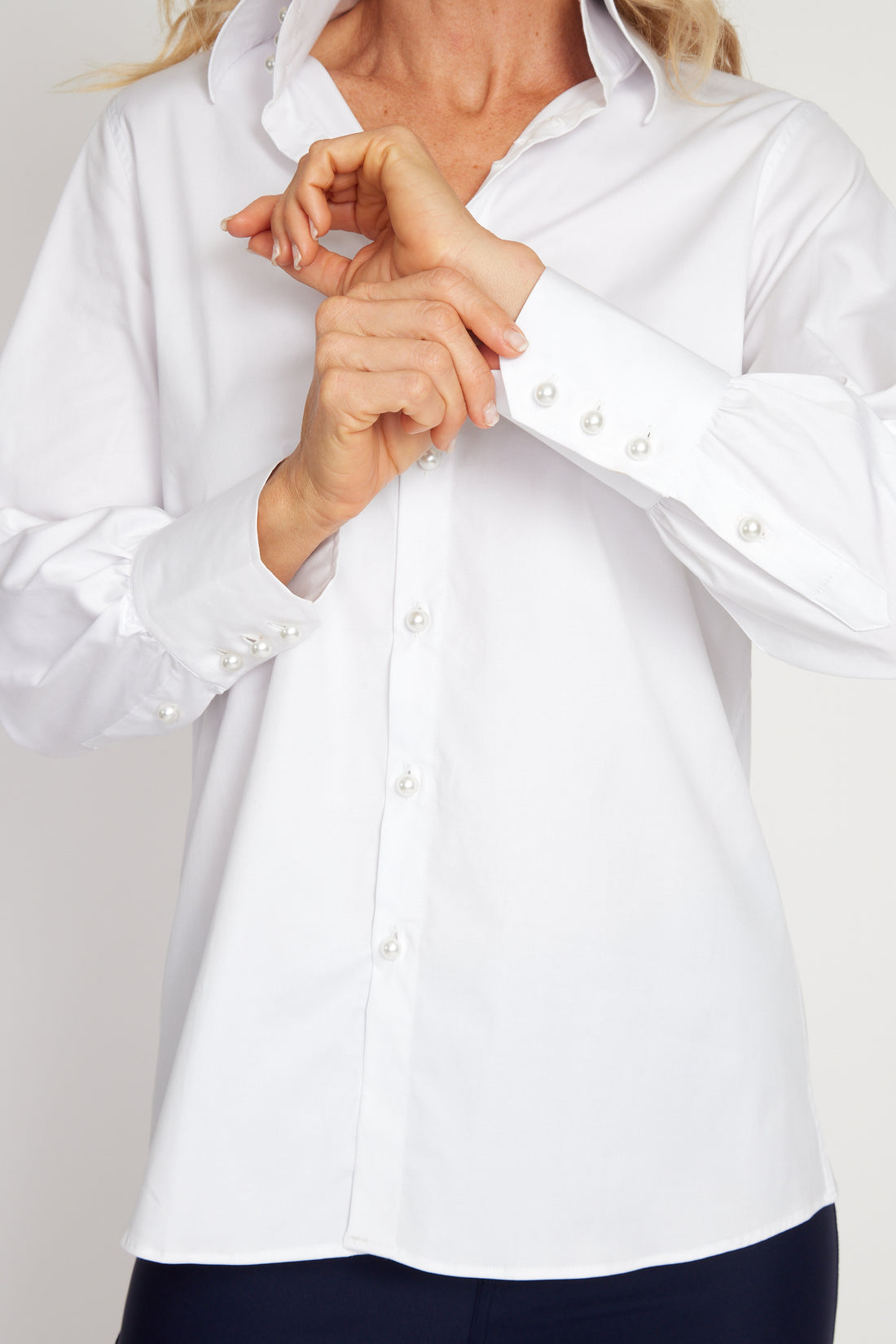 White Cotton Classic Shirt