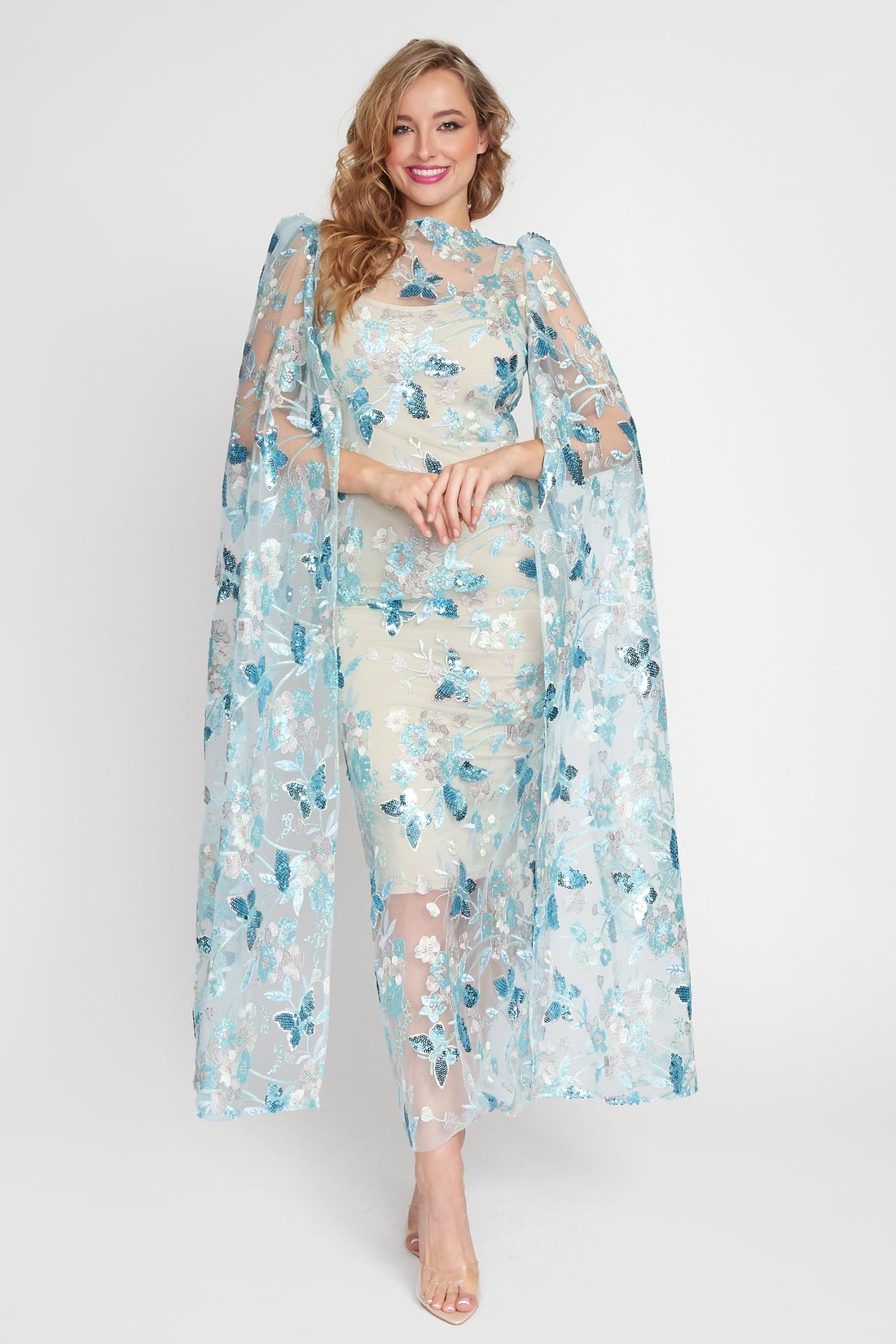 Aqua Dream Amalfi Angel Wing Dress