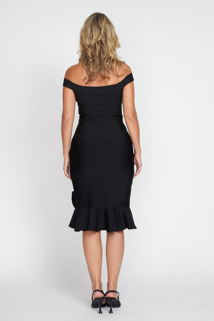 Black Body-Con Dress