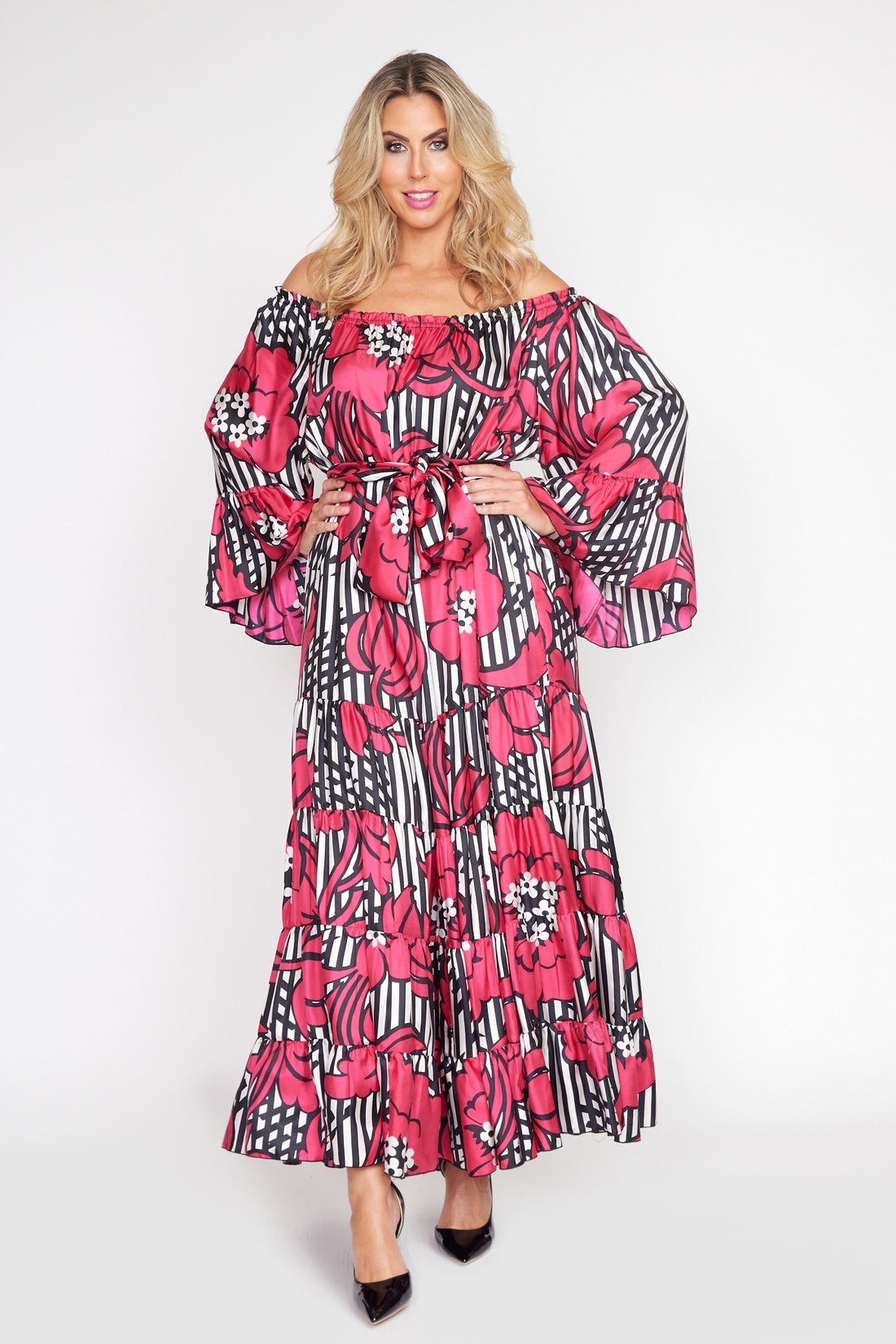 Florentine Print Gypsy Dress