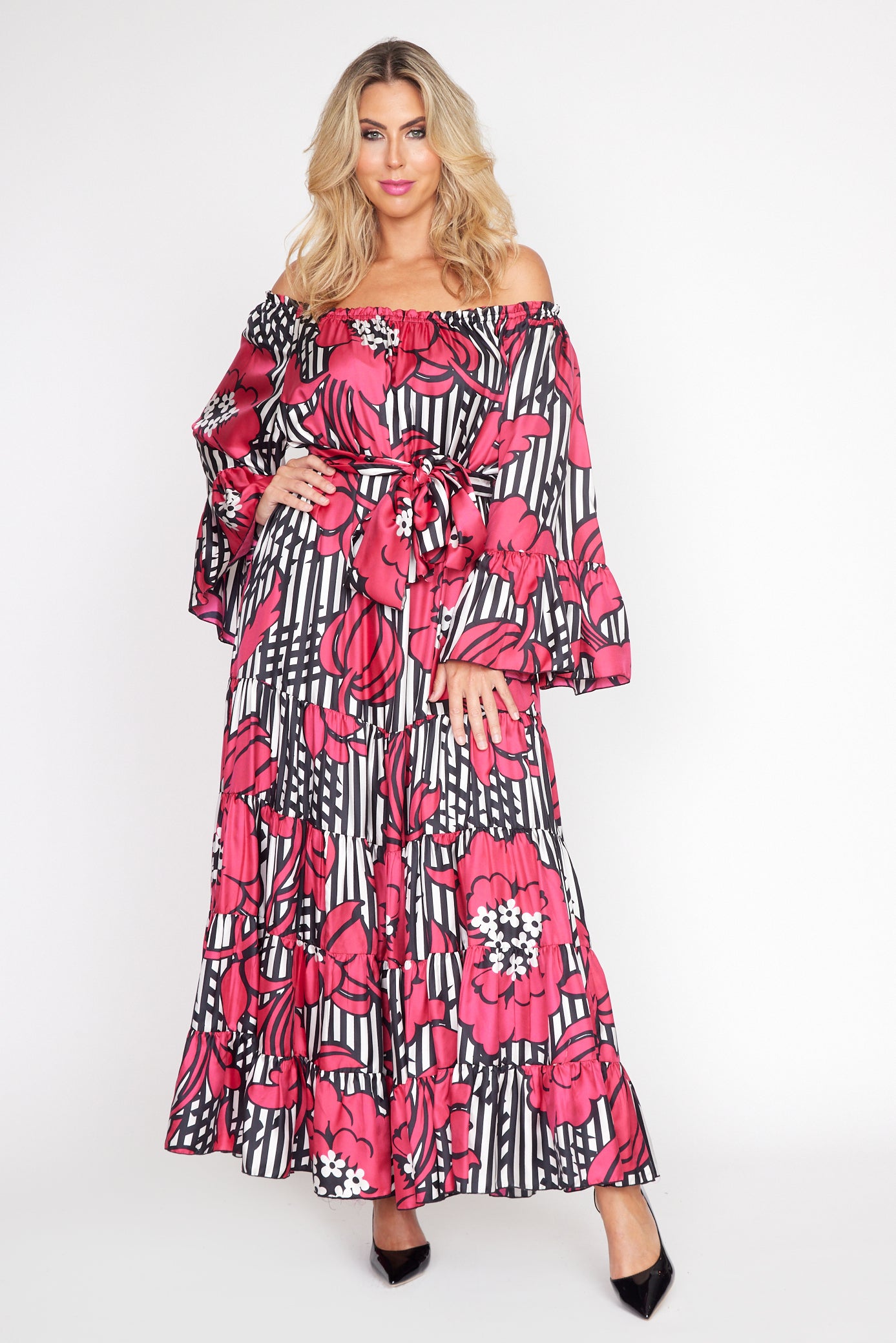 Florentine Print Gypsy Dress