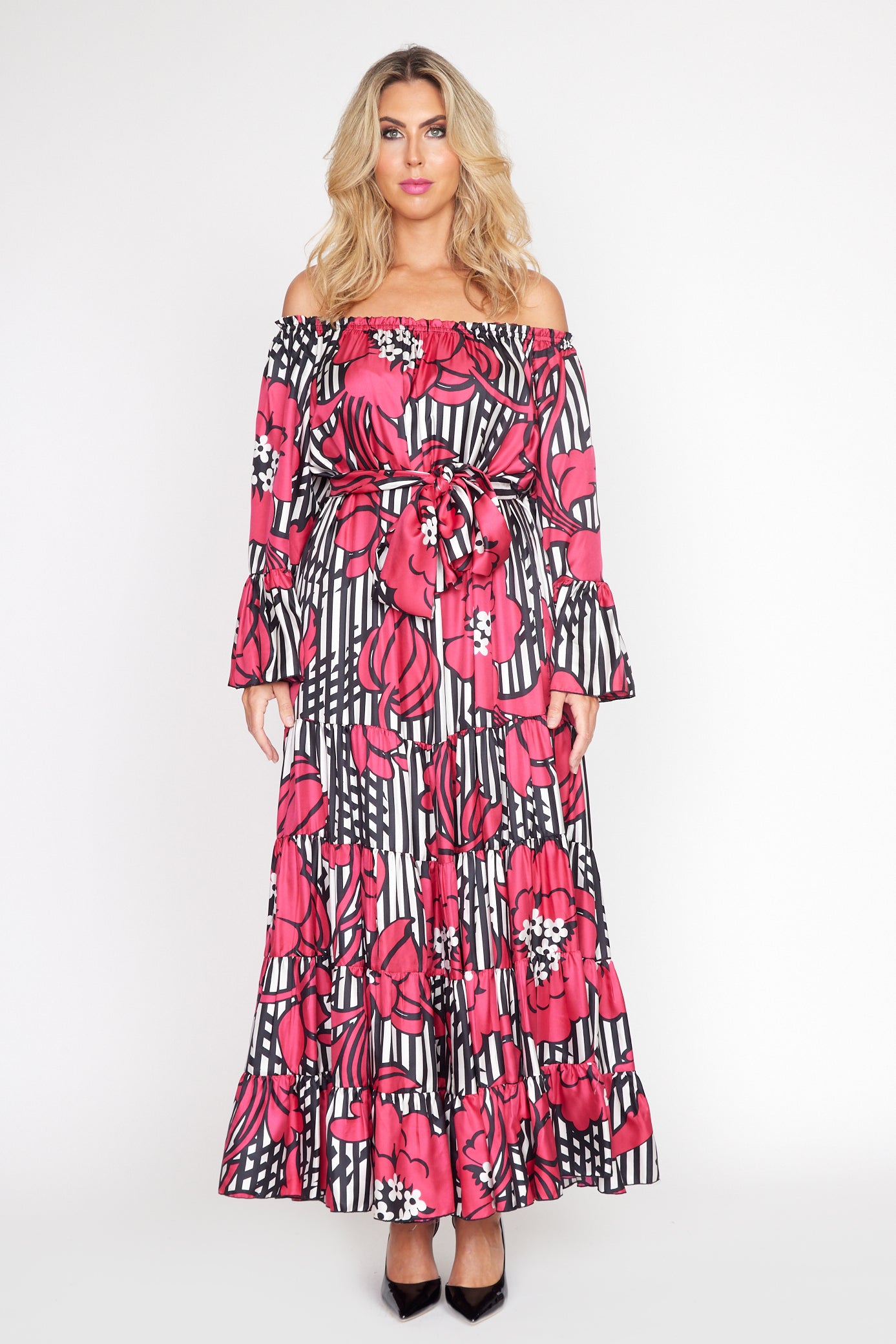 Florentine Print Gypsy Dress