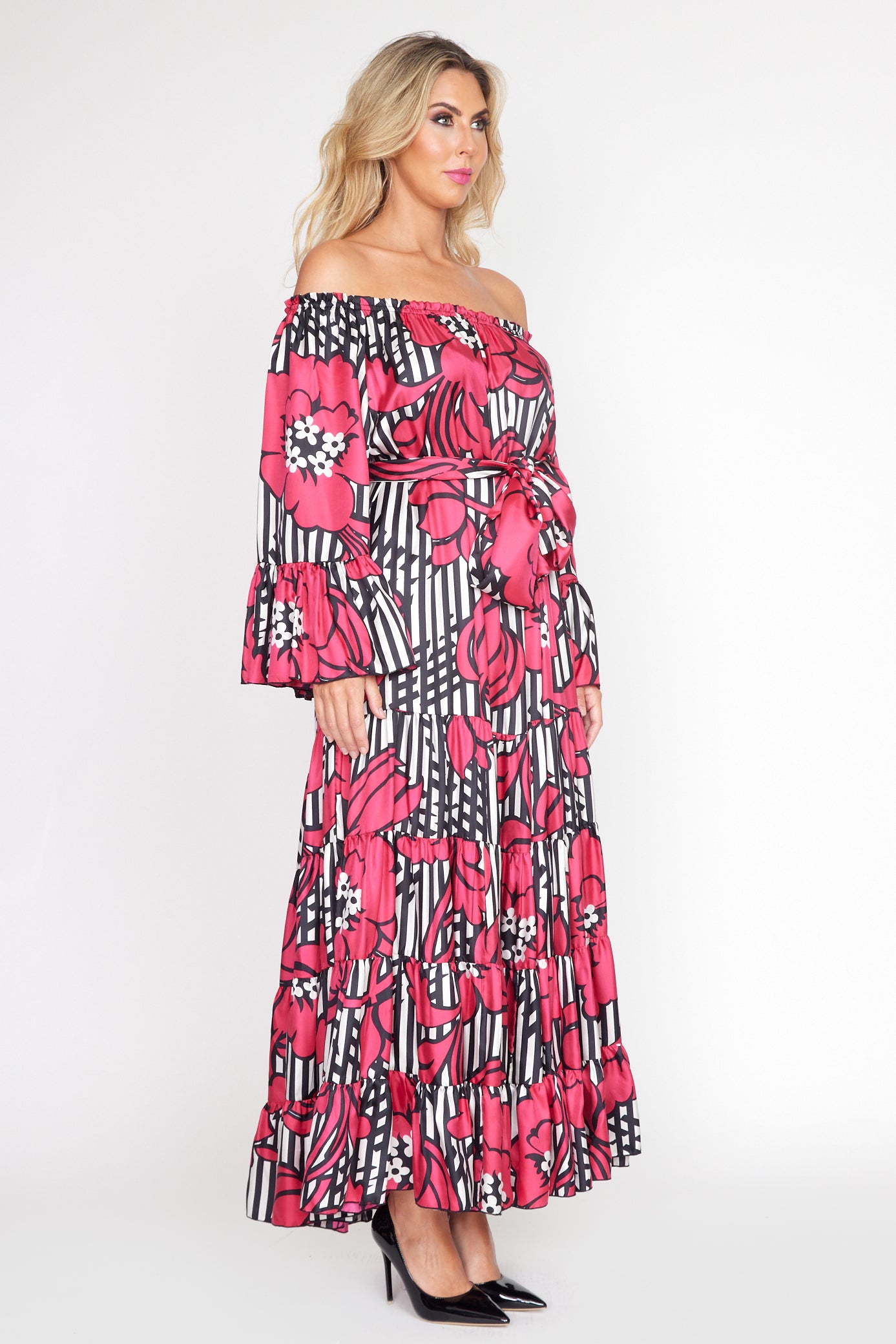 Florentine Print Gypsy Dress