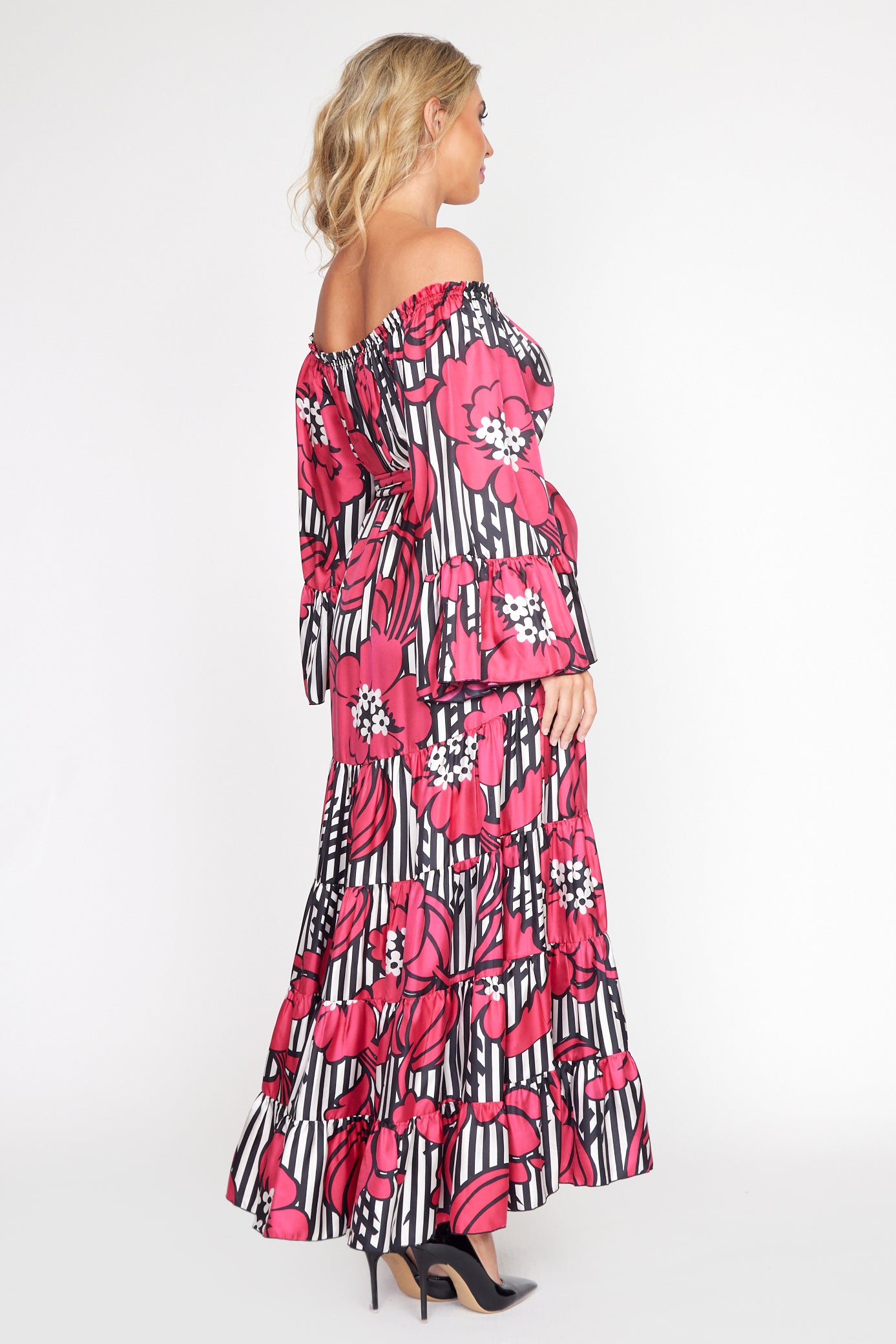 Florentine Print Gypsy Dress