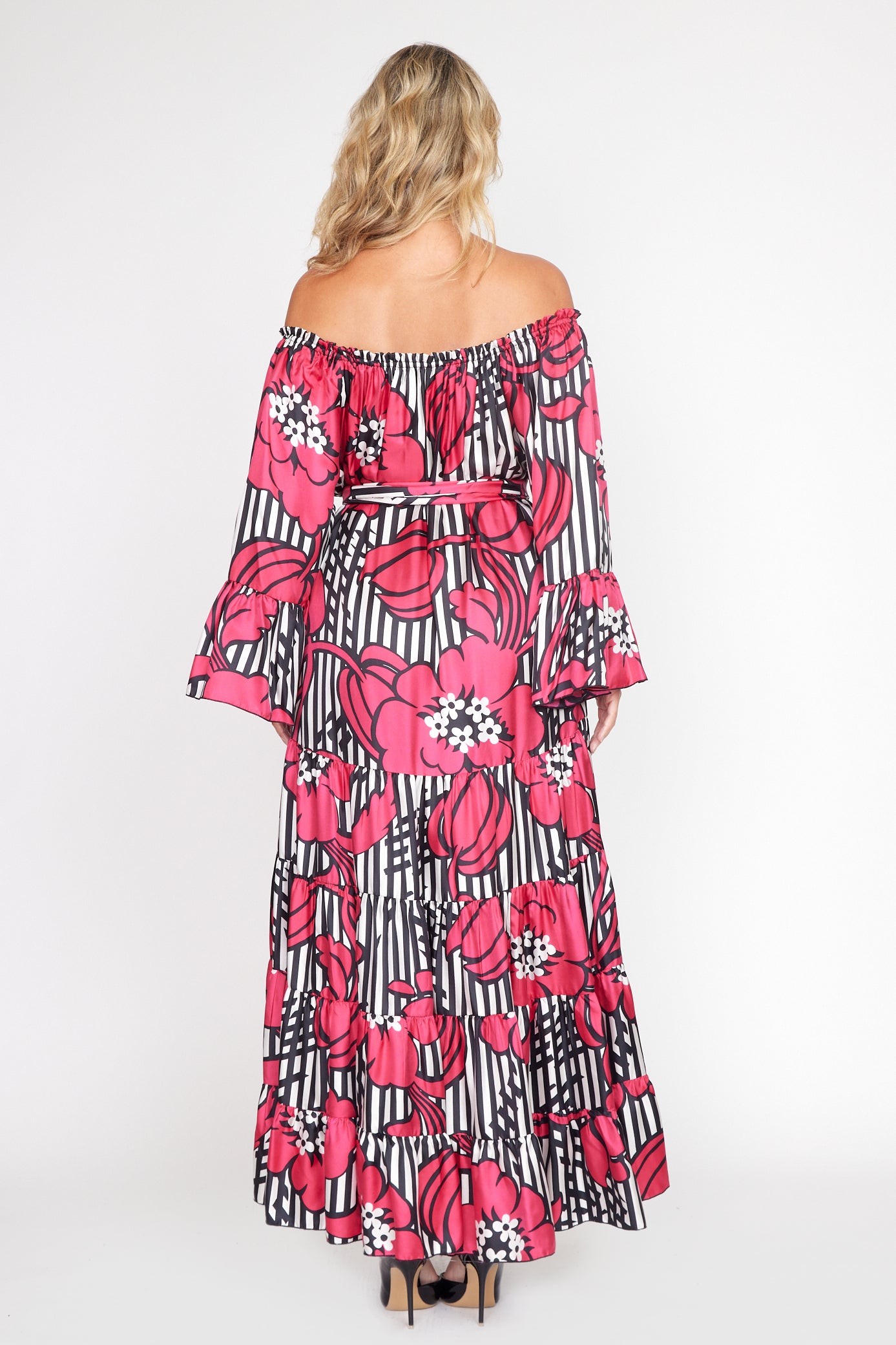 Florentine Print Gypsy Dress