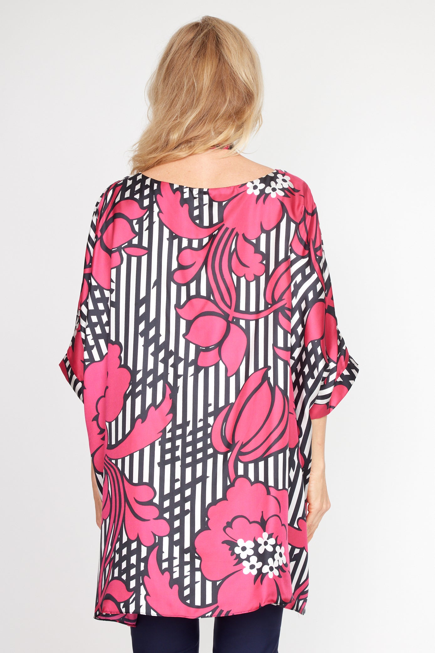 Florentine Print Holiday Top